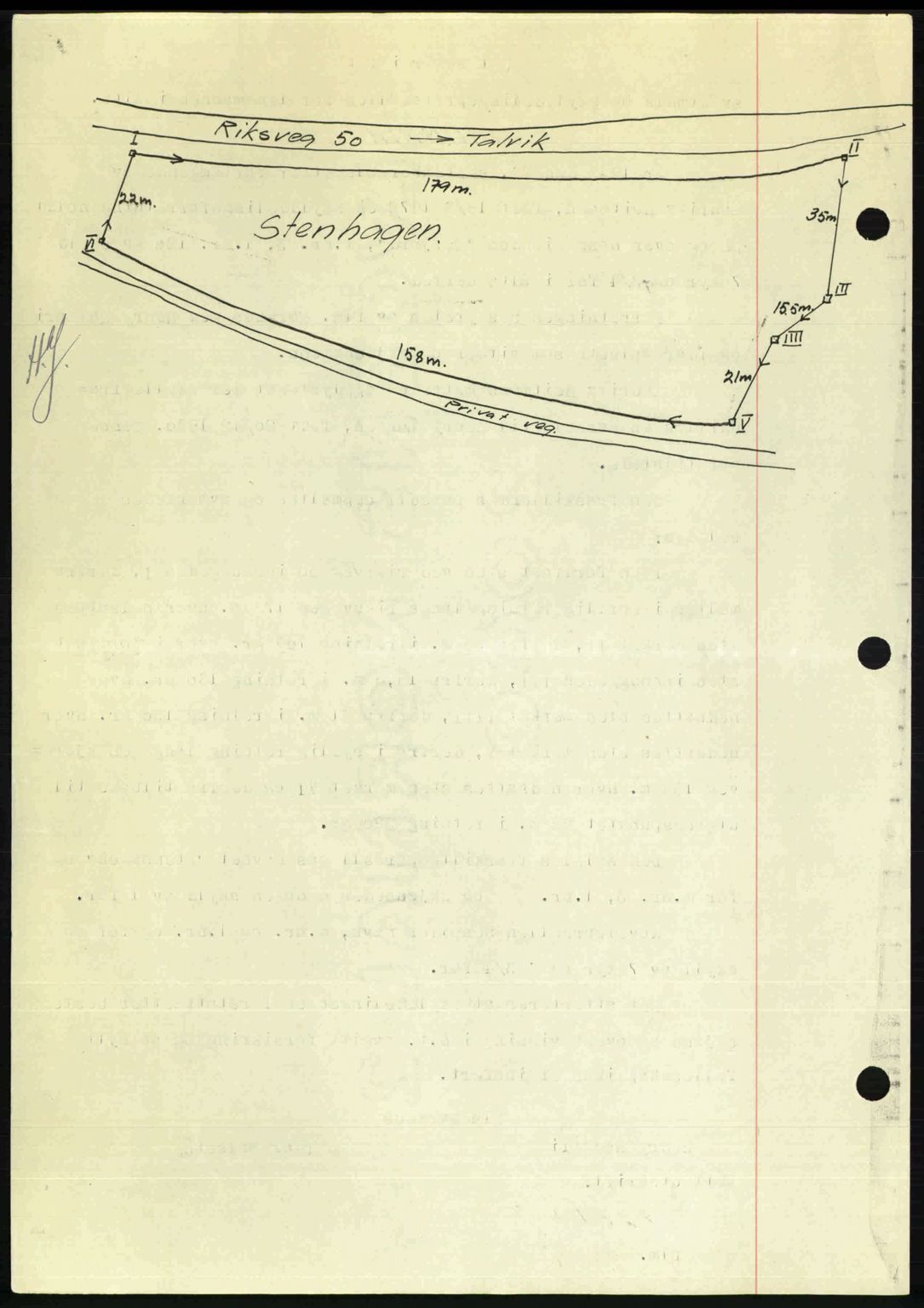 Alta fogderi/sorenskriveri, SATØ/SATØ-5/1/K/Kd/L0038pantebok: Mortgage book no. 41-42, 1949-1950, Diary no: : 1385/1949