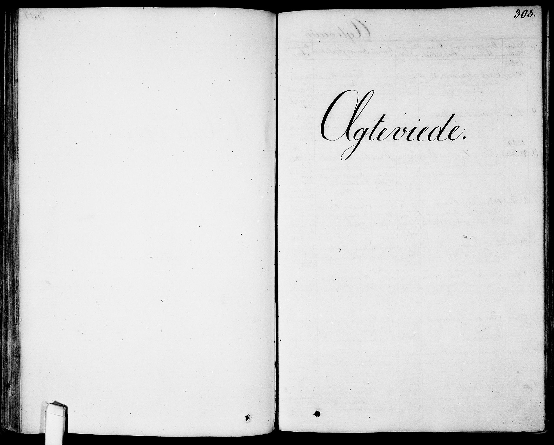 Garnisonsmenigheten Kirkebøker, AV/SAO-A-10846/G/Ga/L0004: Parish register (copy) no. 4, 1828-1840, p. 308