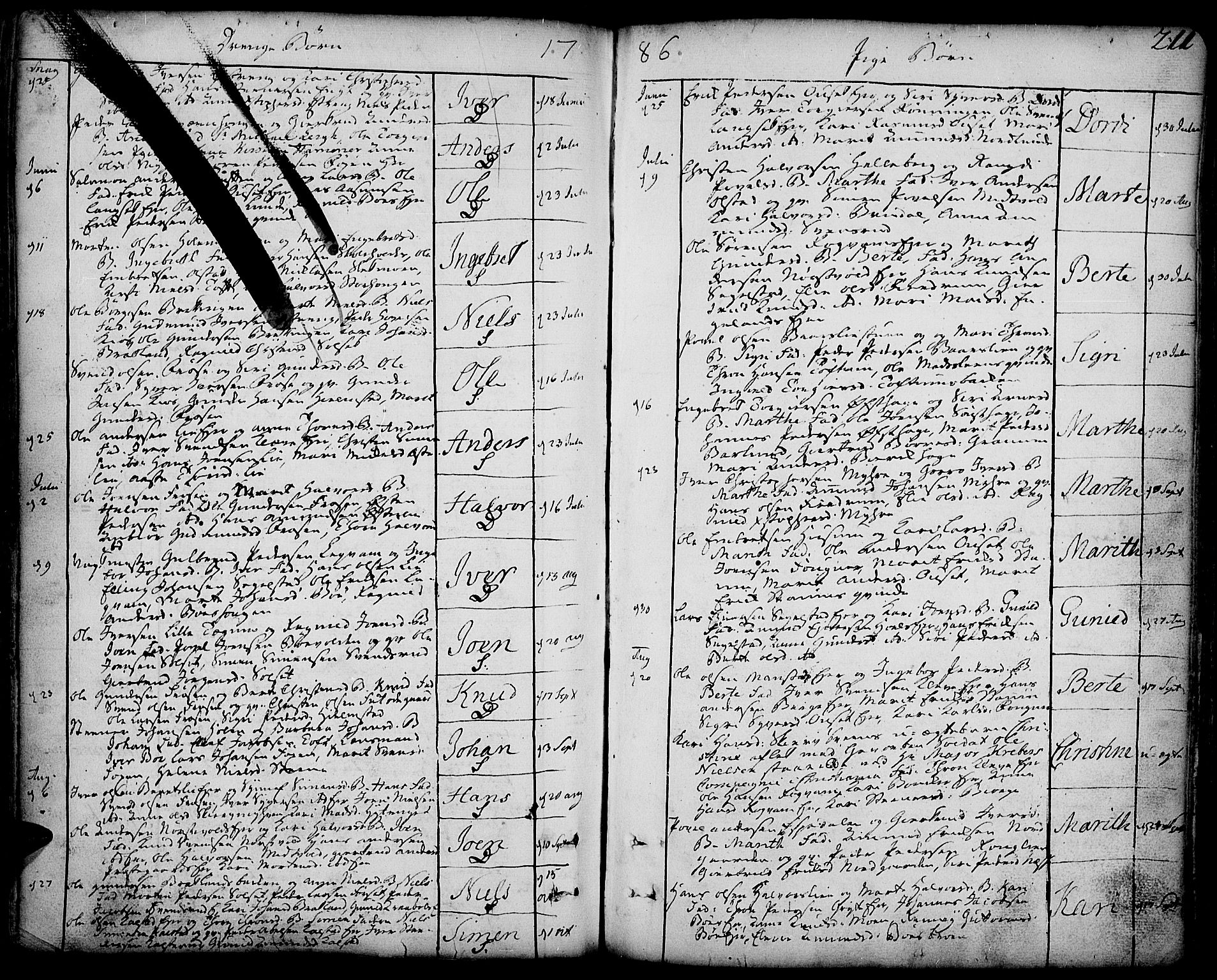 Gausdal prestekontor, SAH/PREST-090/H/Ha/Haa/L0003: Parish register (official) no. 3, 1758-1809, p. 211
