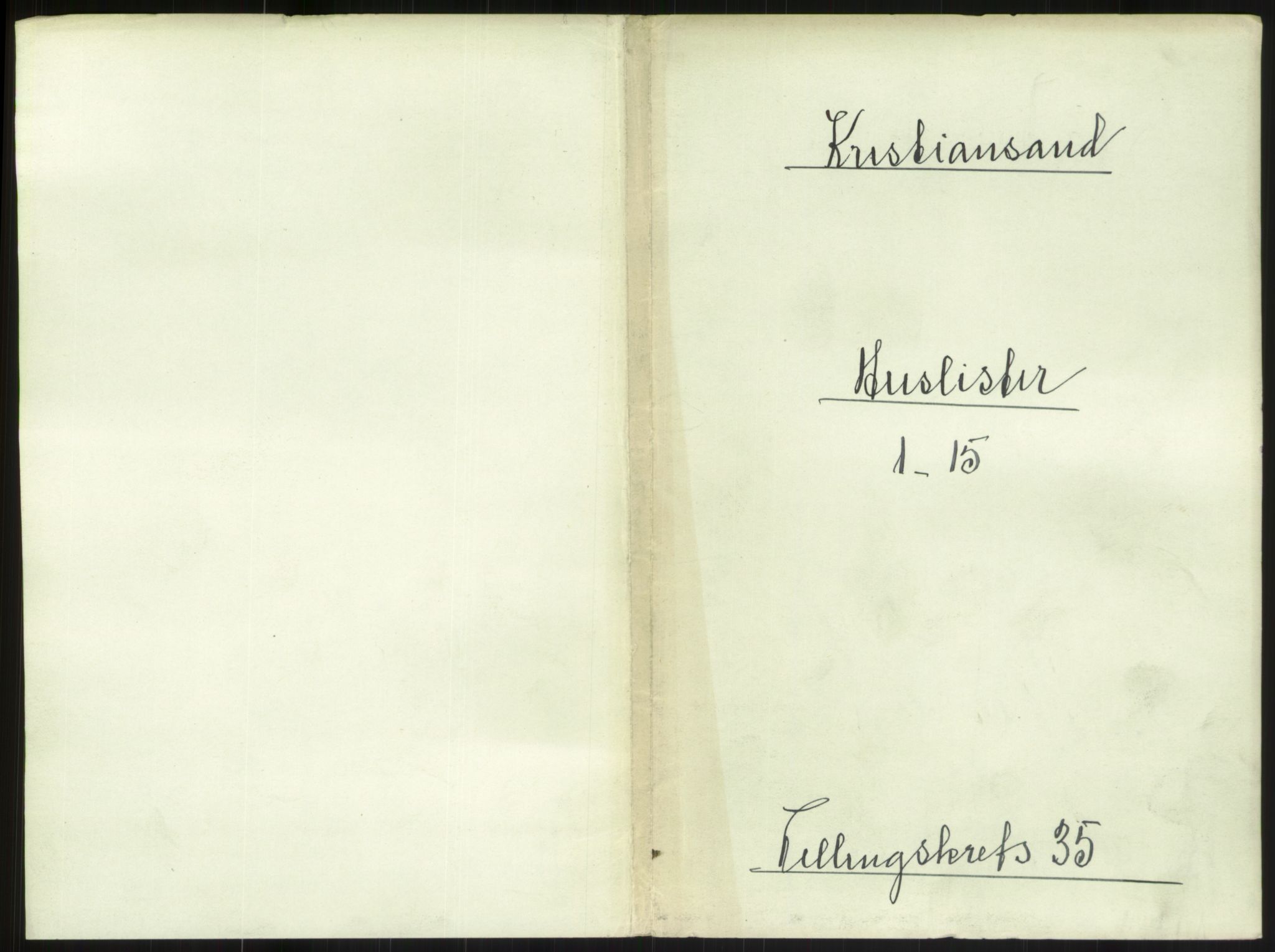 RA, 1891 census for 1001 Kristiansand, 1891, p. 1848