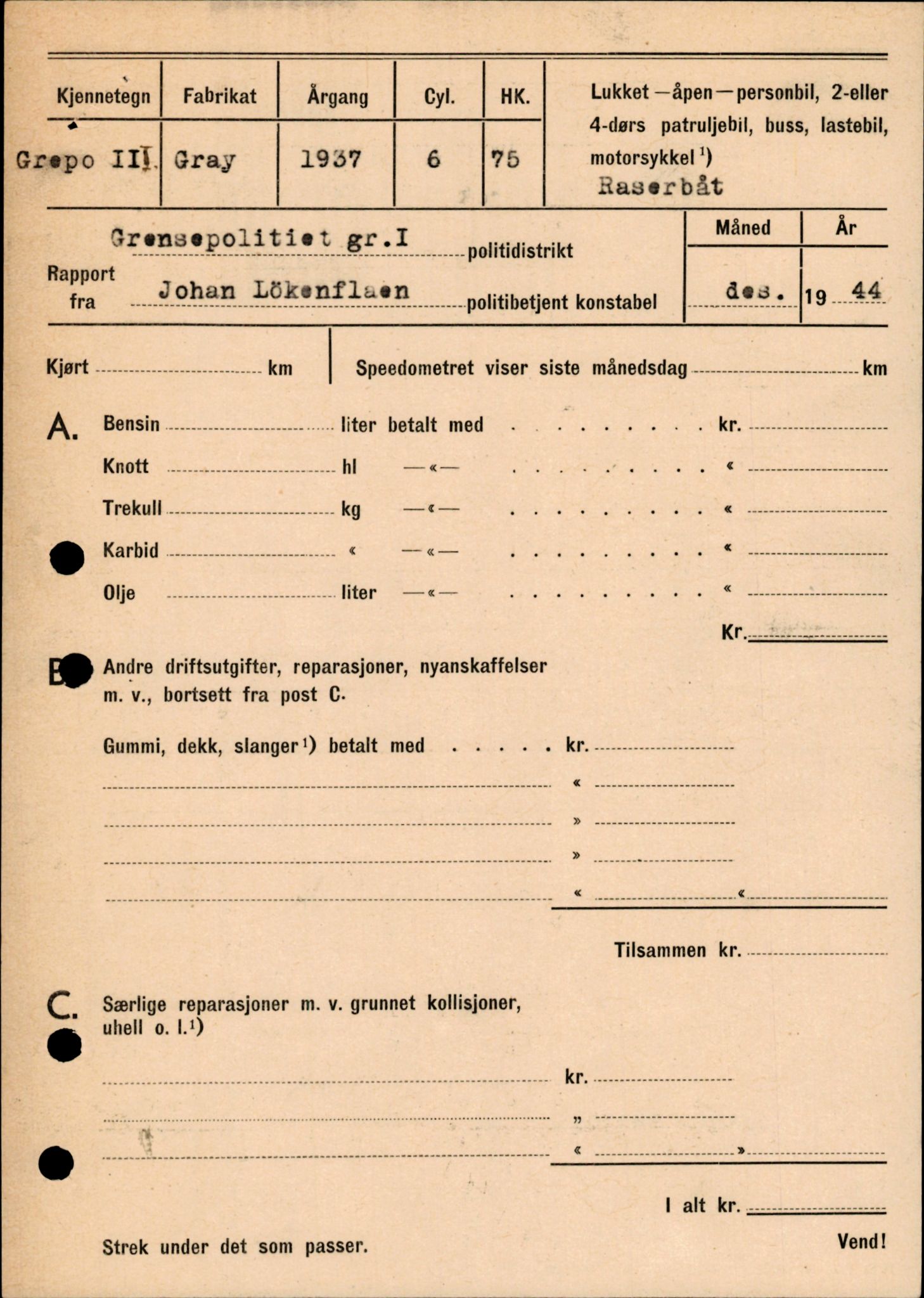 Forsvarets Overkommando. 2 kontor. Arkiv 11.4. Spredte tyske arkivsaker, AV/RA-RAFA-7031/D/Dar/Darc/L0006: BdSN, 1942-1945, p. 1288