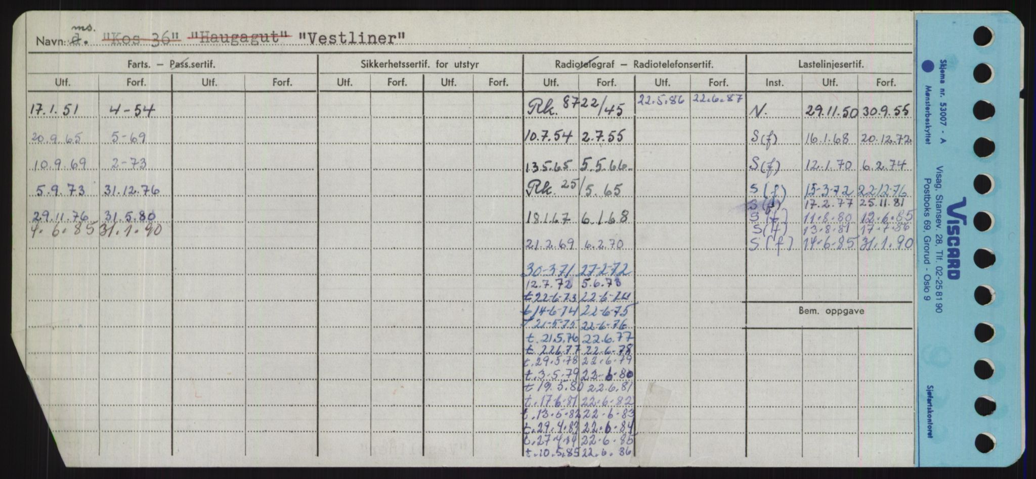 Sjøfartsdirektoratet med forløpere, Skipsmålingen, AV/RA-S-1627/H/Hd/L0040: Fartøy, U-Ve, p. 756