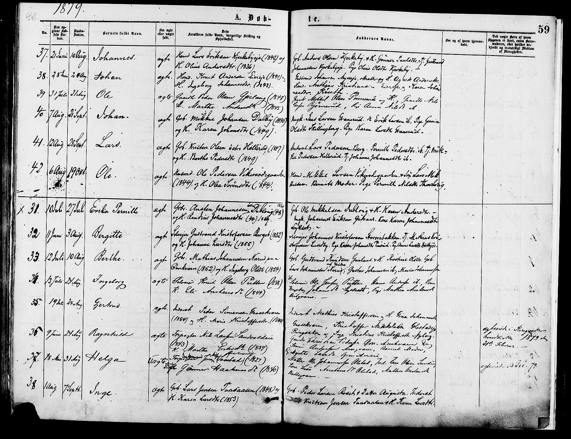 Vang prestekontor, Hedmark, SAH/PREST-008/H/Ha/Haa/L0013: Parish register (official) no. 13, 1855-1879, p. 59