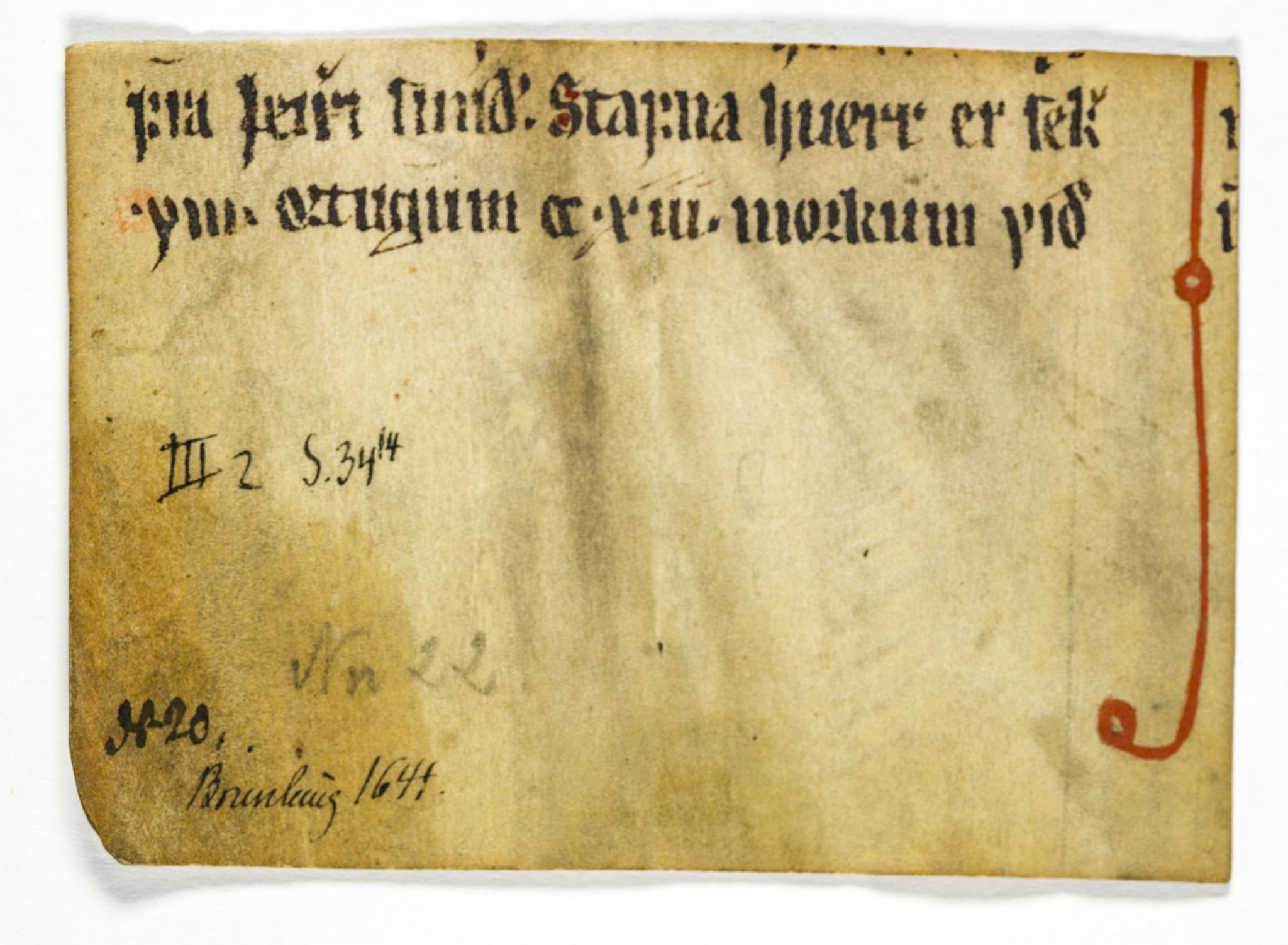 Riksarkivets diplomsamling, AV/RA-EA-5965/F26/L0003: Norrøne membranfragmenter bestand 11-30, 1100-1536, p. 114