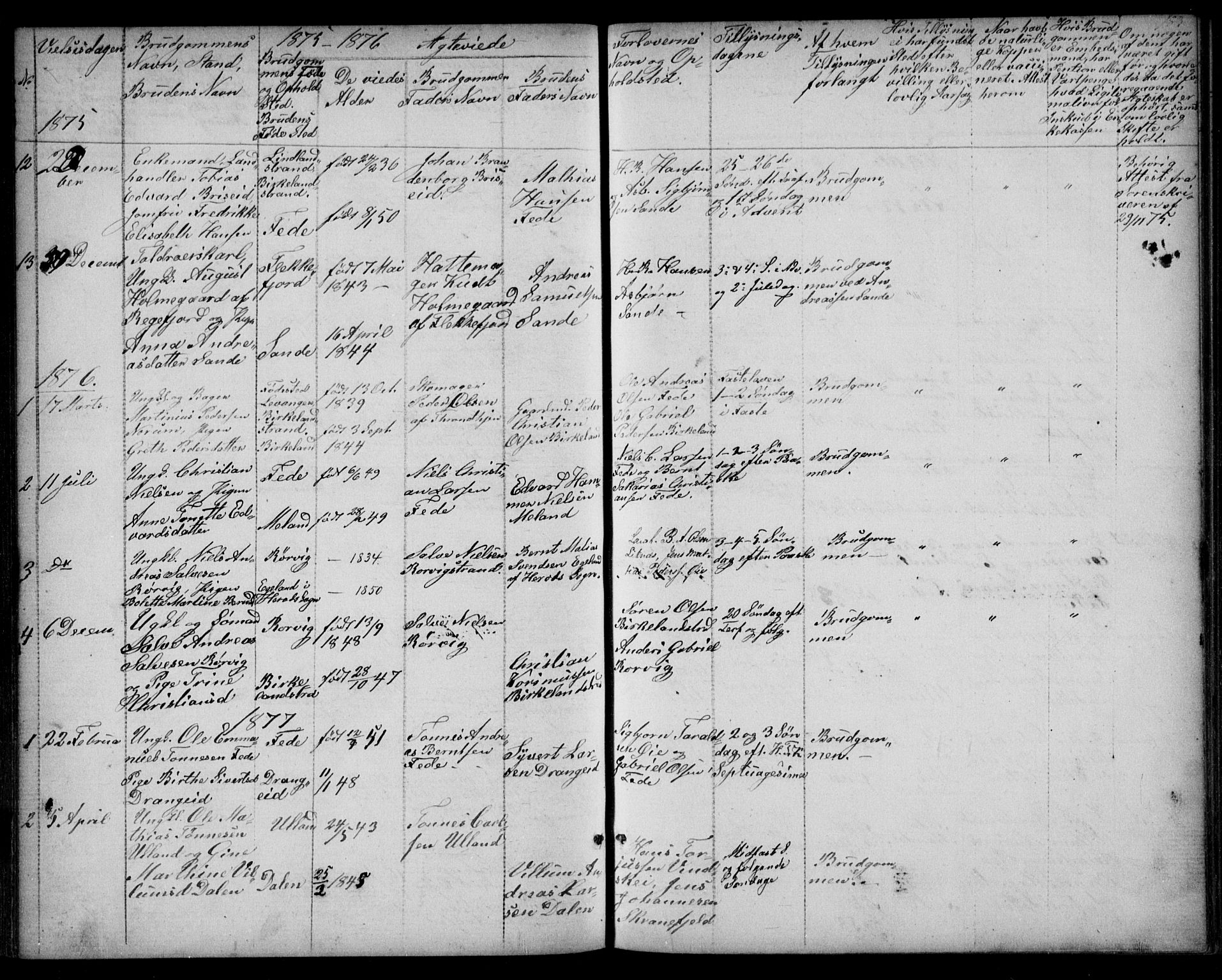 Kvinesdal sokneprestkontor, SAK/1111-0026/F/Fb/Fba/L0003: Parish register (copy) no. B 3, 1858-1893, p. 183