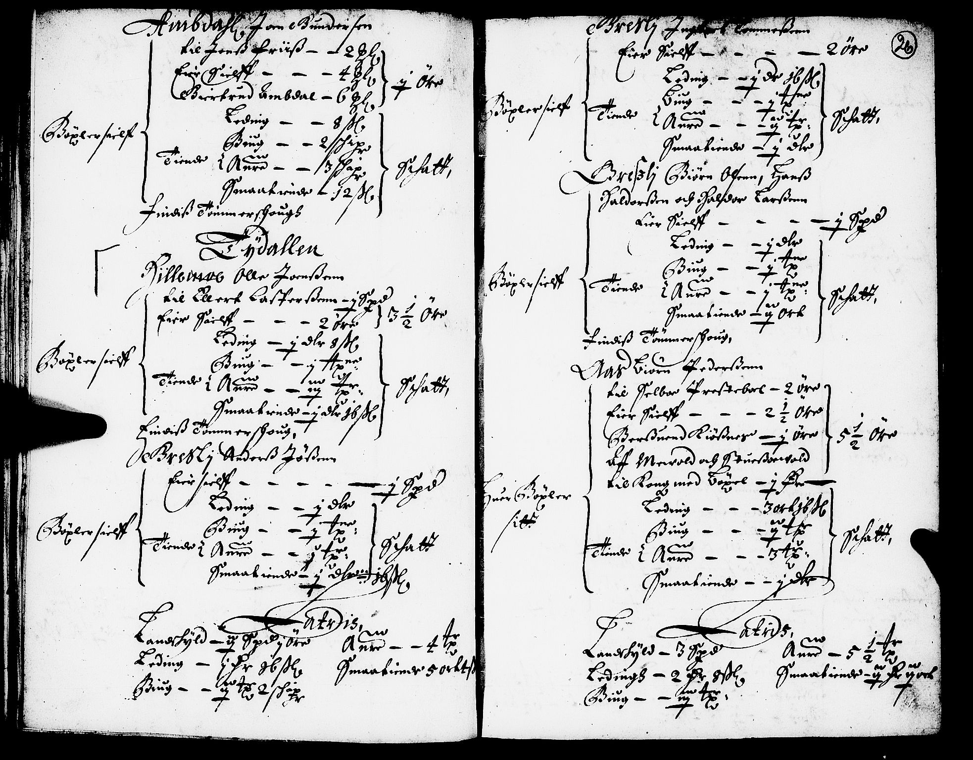 Rentekammeret inntil 1814, Realistisk ordnet avdeling, AV/RA-EA-4070/N/Nb/Nba/L0053: Selbu fogderi, 1668, p. 25b-26a