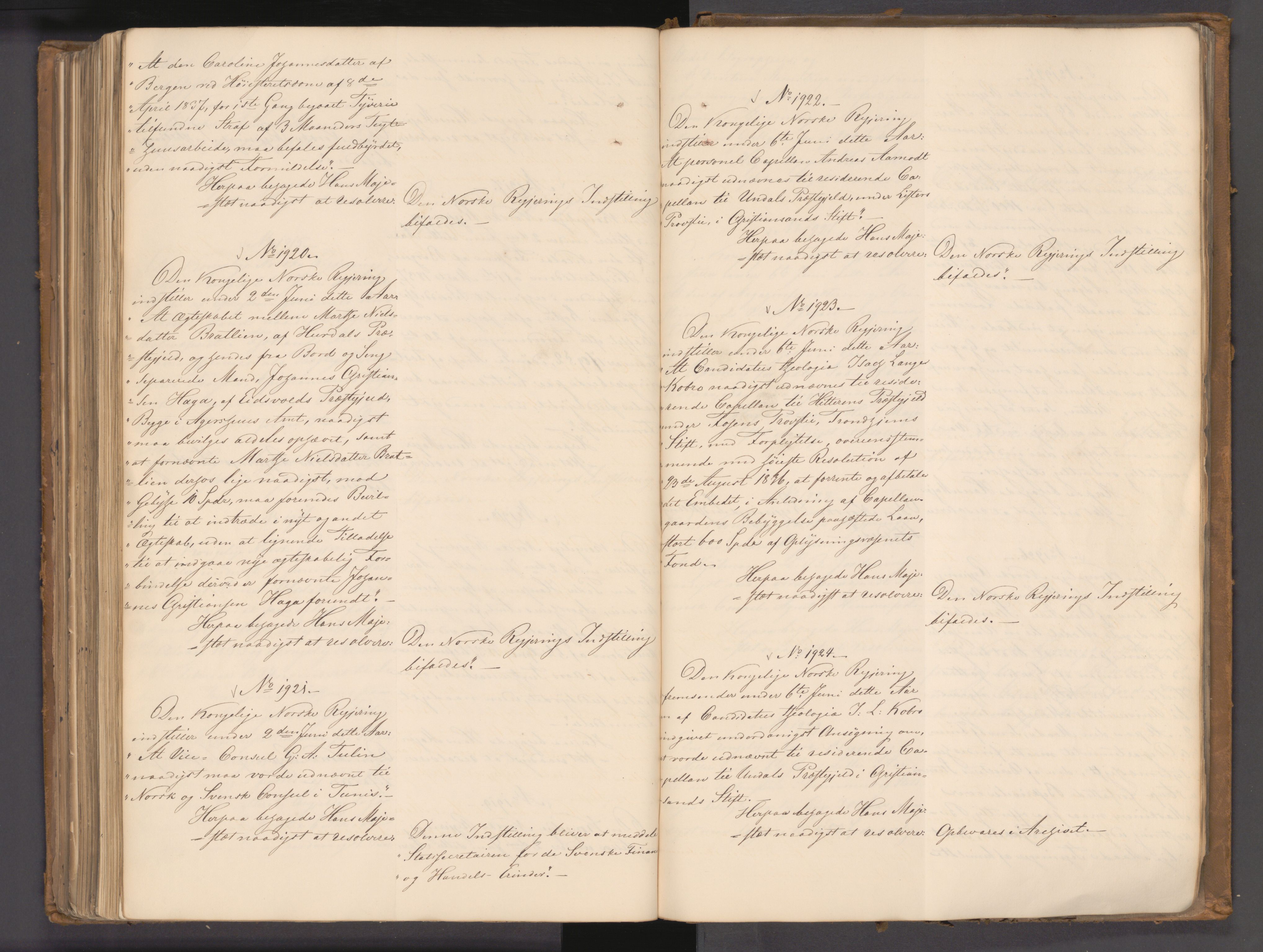 Statsrådssekretariatet, AV/RA-S-1001/A/Ab/L0044: Kgl. res. nr. 1193-1948, 1. halvår, 1837