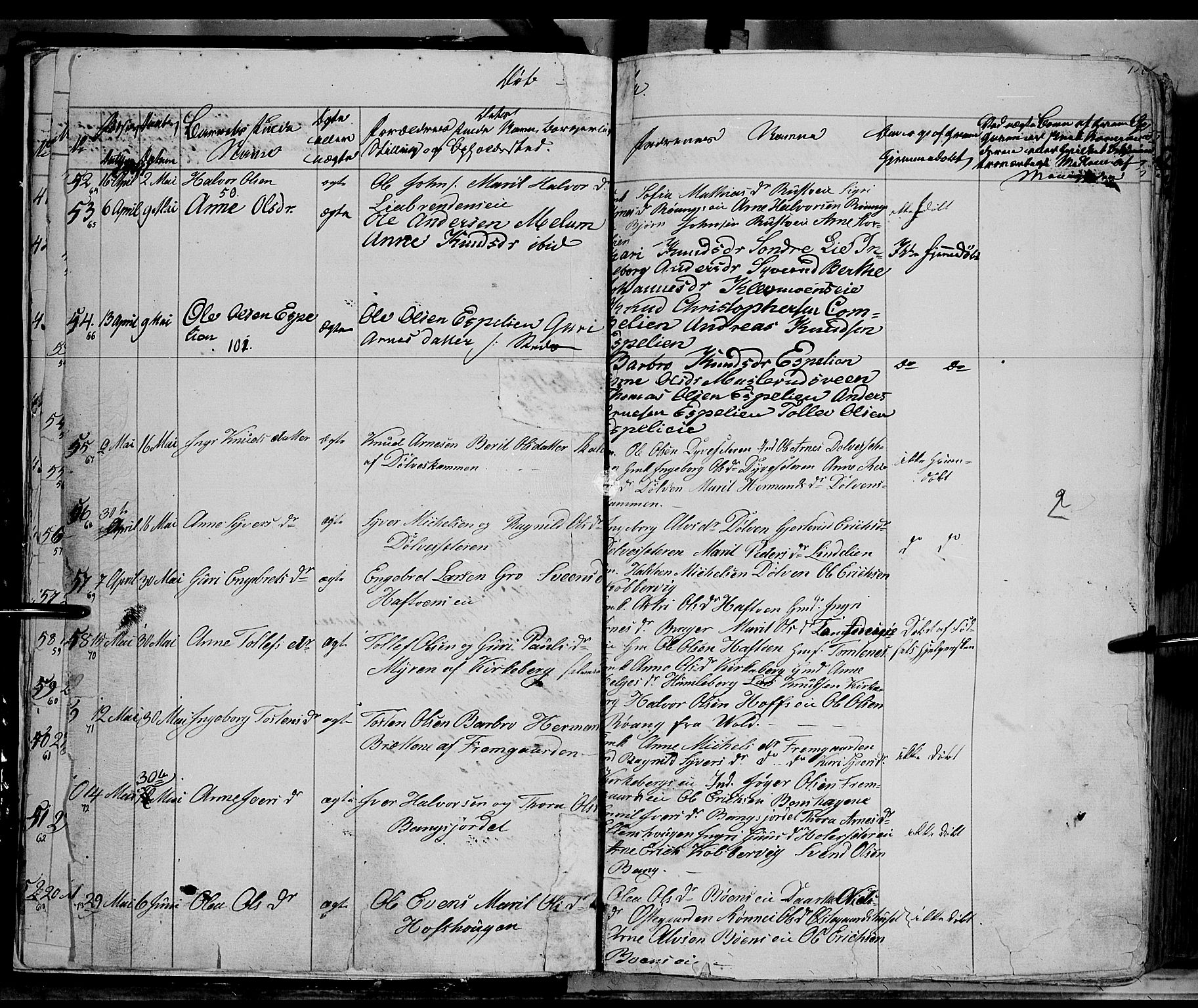 Sør-Aurdal prestekontor, AV/SAH-PREST-128/H/Ha/Haa/L0004: Parish register (official) no. 4, 1841-1849, p. 13-14