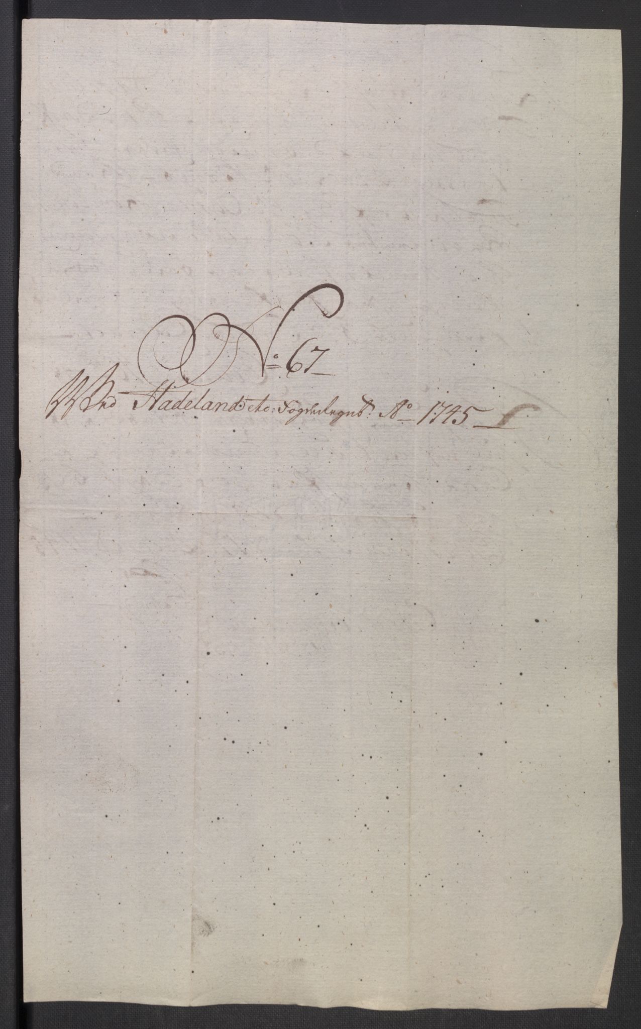 Rentekammeret inntil 1814, Reviderte regnskaper, Fogderegnskap, AV/RA-EA-4092/R18/L1345: Fogderegnskap Hadeland, Toten og Valdres, 1745-1746, p. 293