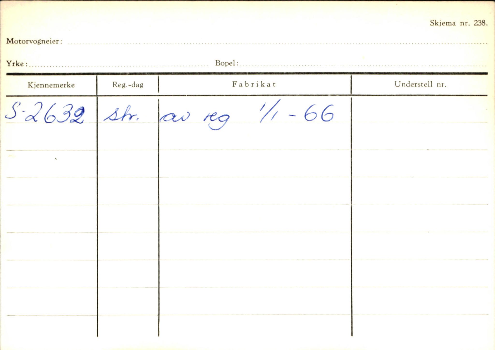 Statens vegvesen, Sogn og Fjordane vegkontor, AV/SAB-A-5301/4/F/L0131: Eigarregister Høyanger P-Å. Stryn S-Å, 1945-1975, p. 2424