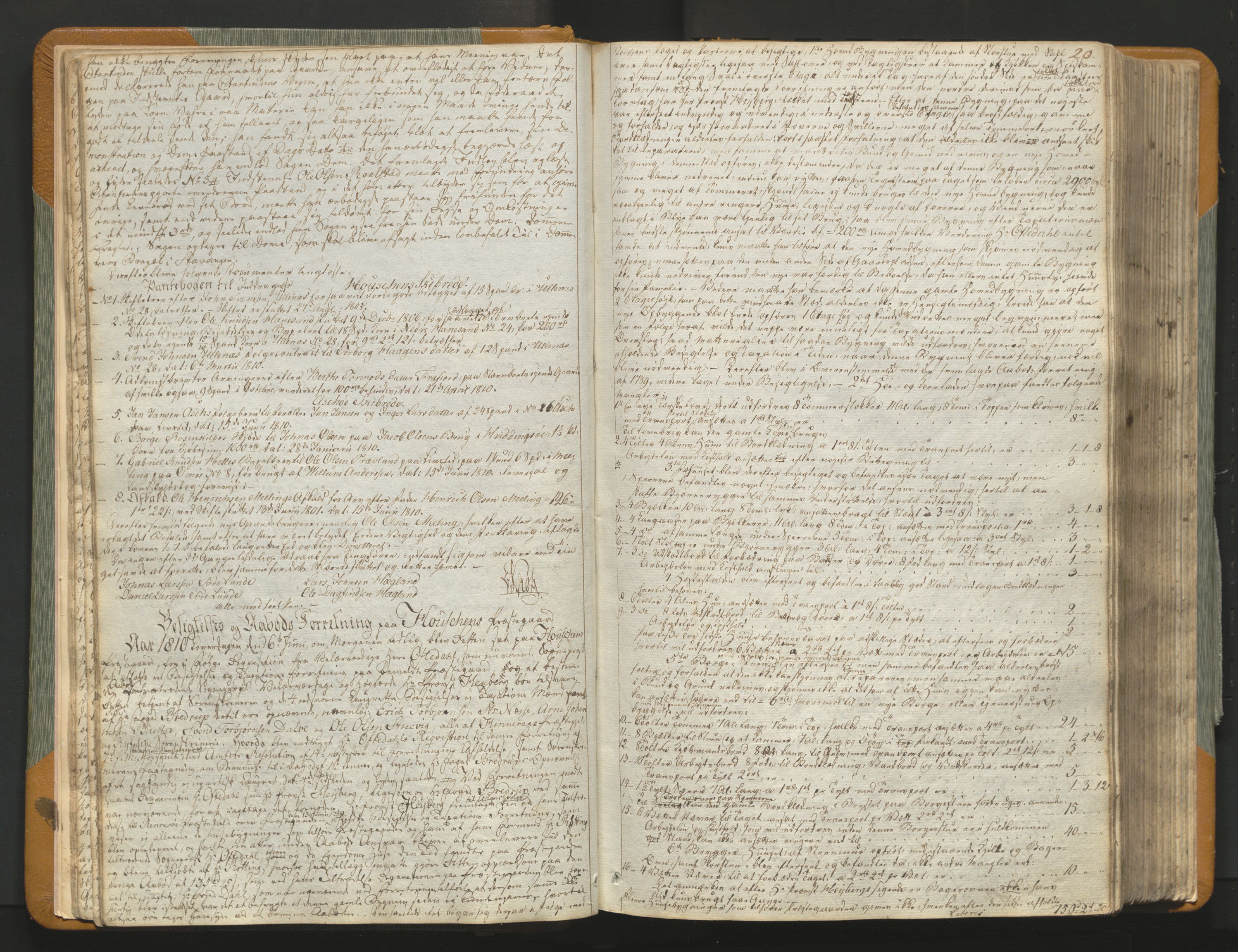 Karmsund sorenskriveri, AV/SAST-A-100311/01/I/IA/IAB/L0001: TINGBOK, 1810-1822, p. 19b-20a