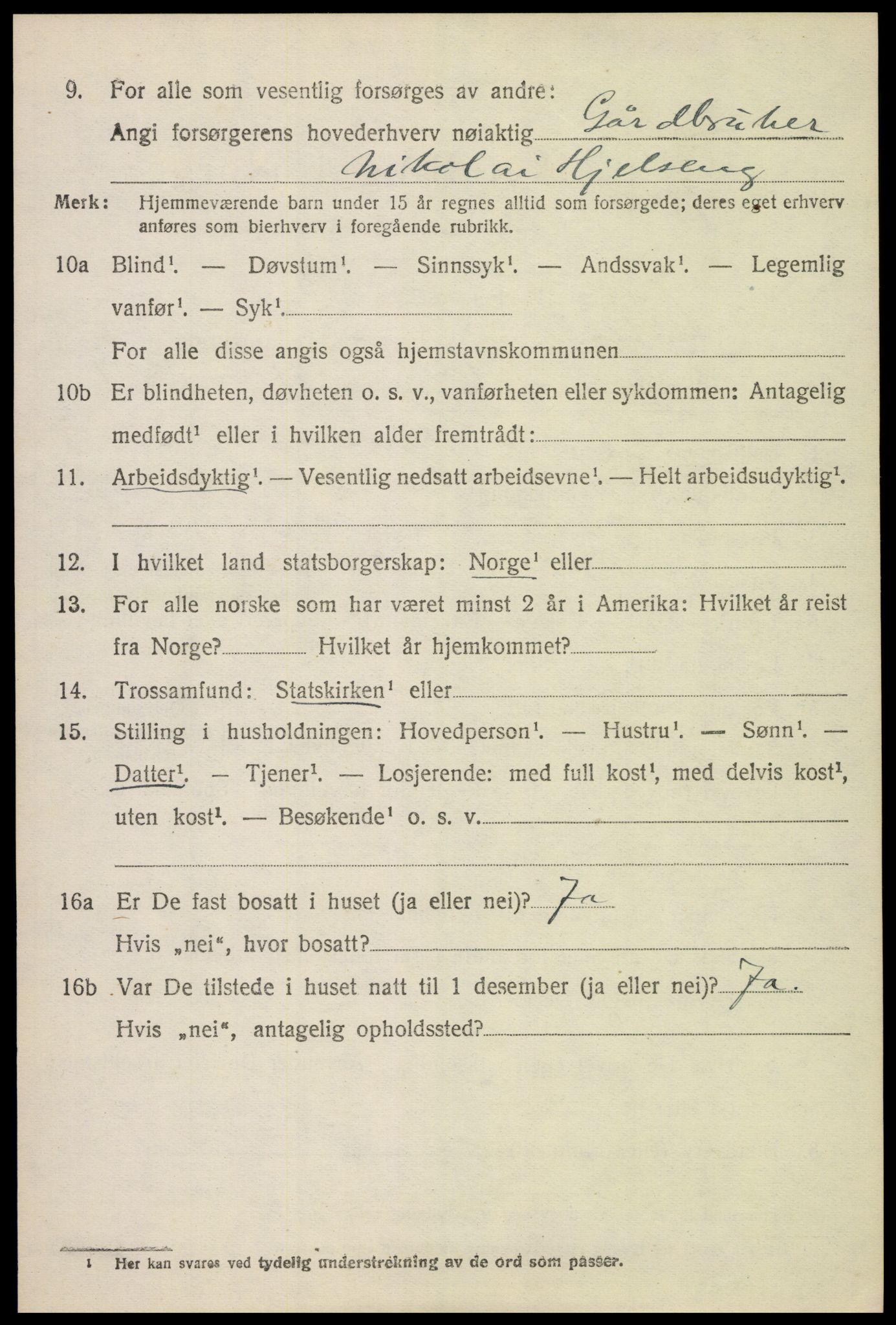 SAH, 1920 census for Løten, 1920, p. 7346