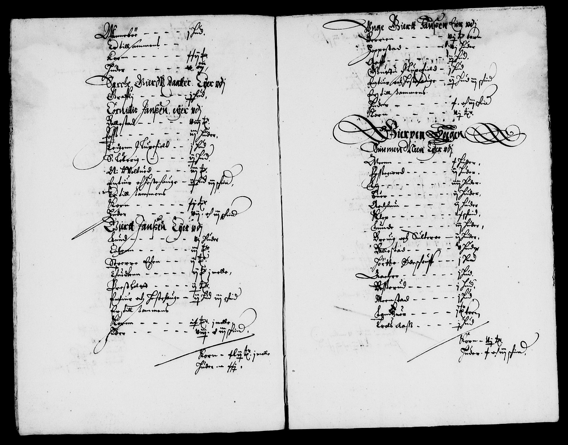 Rentekammeret inntil 1814, Reviderte regnskaper, Lensregnskaper, AV/RA-EA-5023/R/Rb/Rbp/L0031: Bratsberg len, 1644-1645