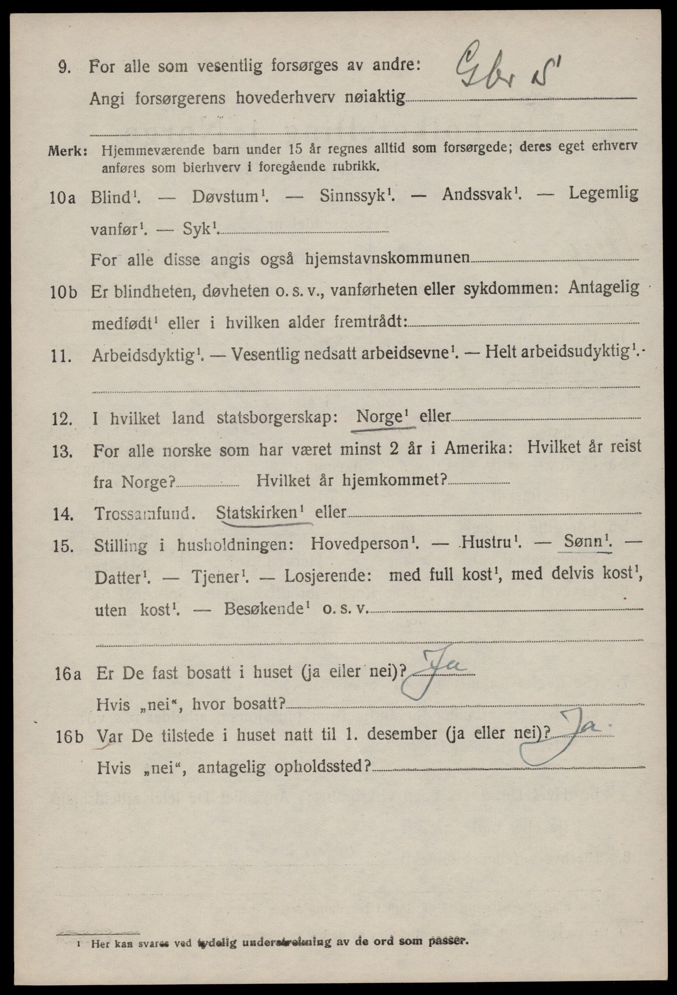 SAKO, 1920 census for Vinje, 1920, p. 1778