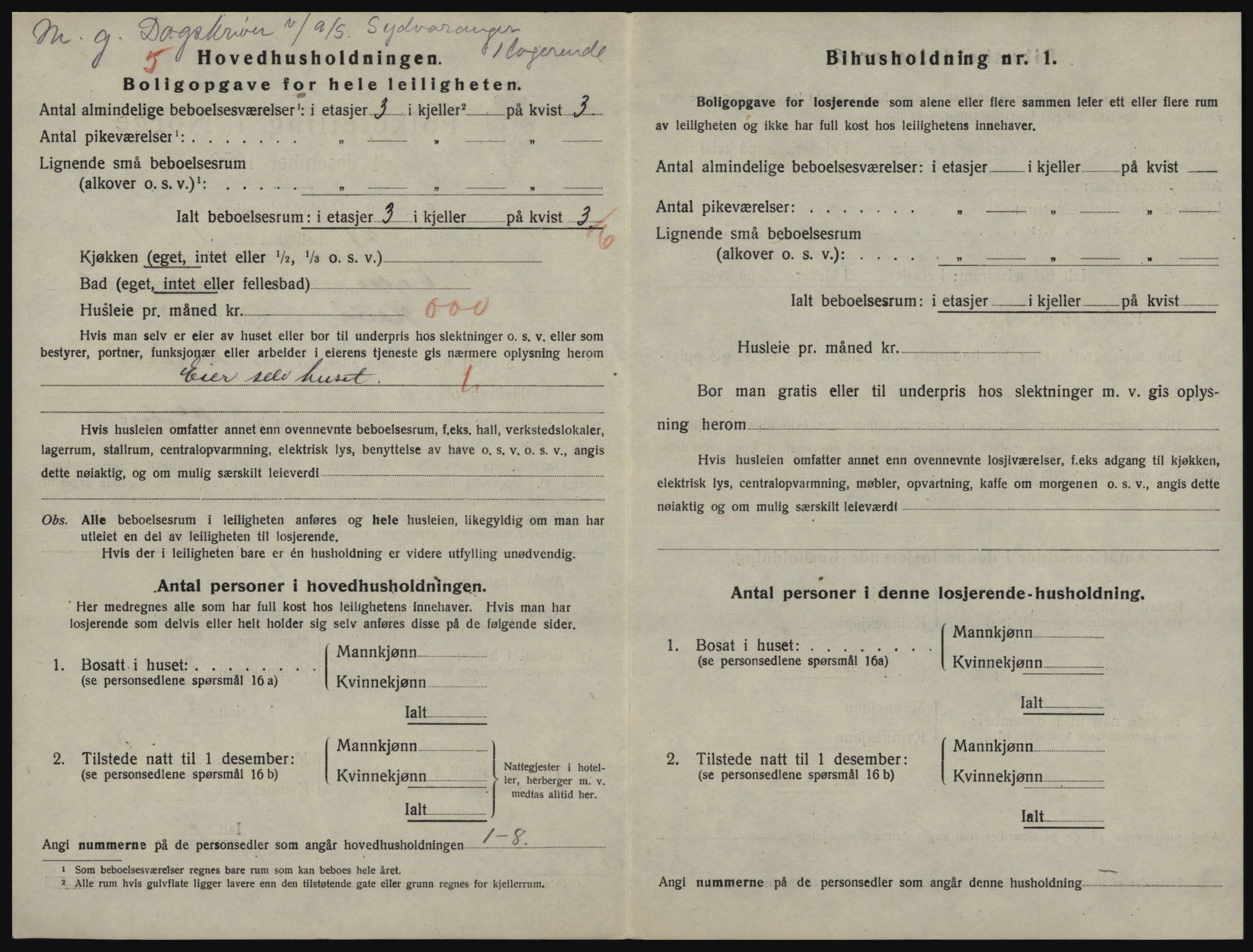 SATØ, 1920 census for Vadsø, 1920, p. 1035