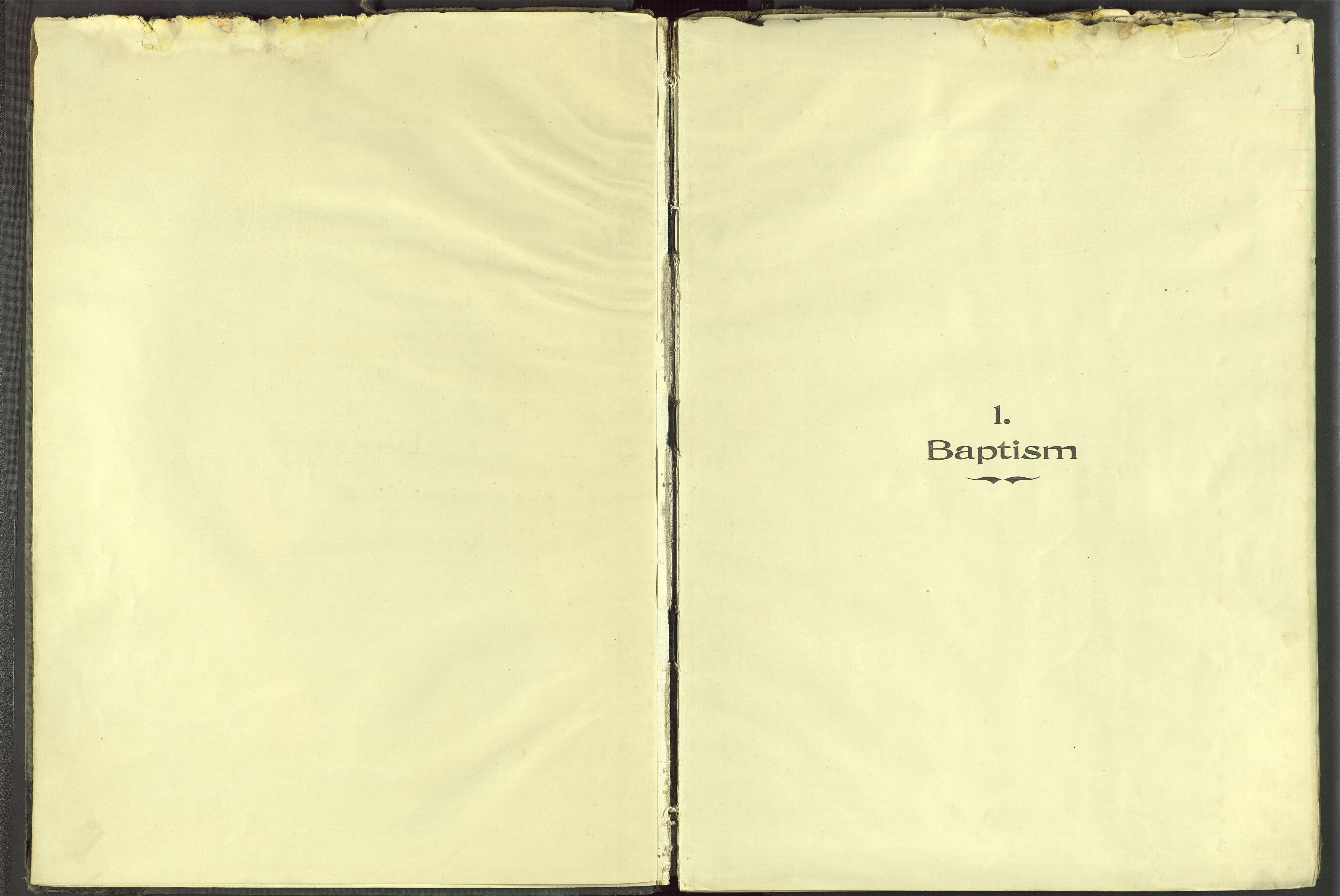 Det Norske Misjonsselskap - utland - Kina (Hunan), VID/MA-A-1065/Dm/L0096: Parish register (official) no. 134, 1923-1938, p. 1
