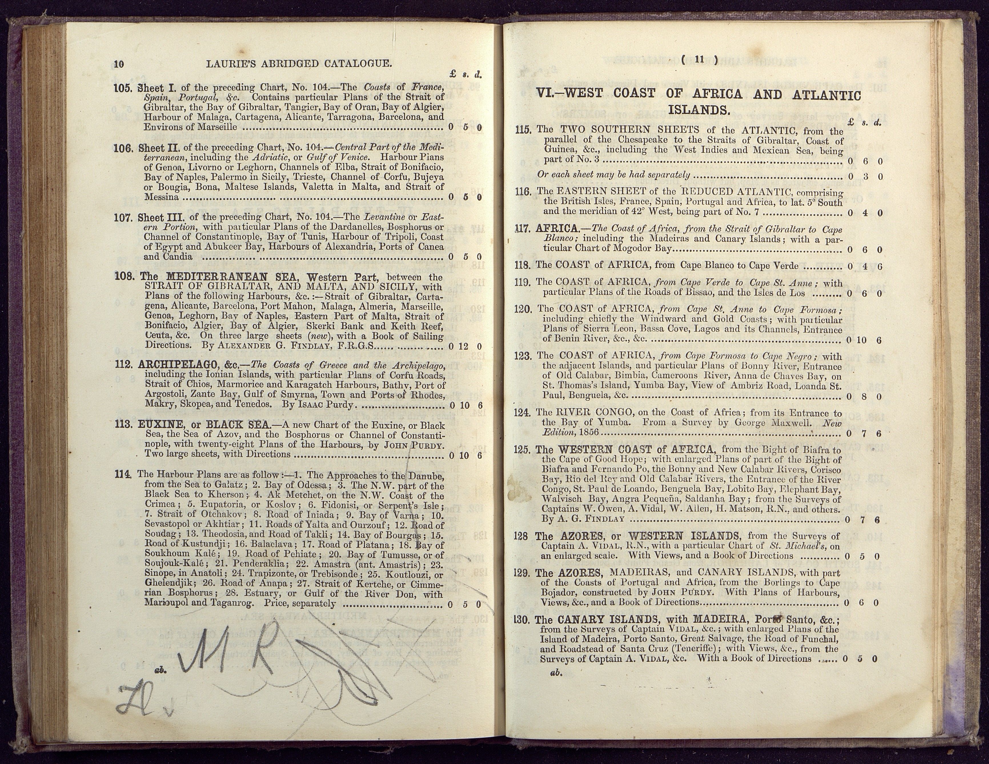 O. Terjesens rederi, AAKS/PA-2525/F/F01/L0001: Diverse bøker 2 stk, 1896, p. 190-191