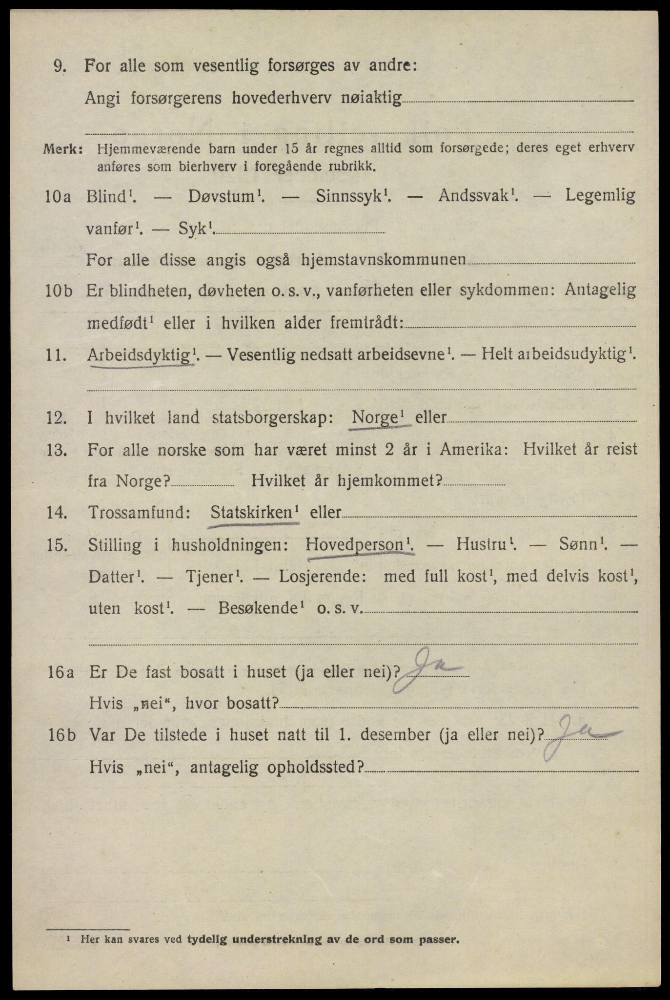 SAO, 1920 census for Bærum, 1920, p. 15639