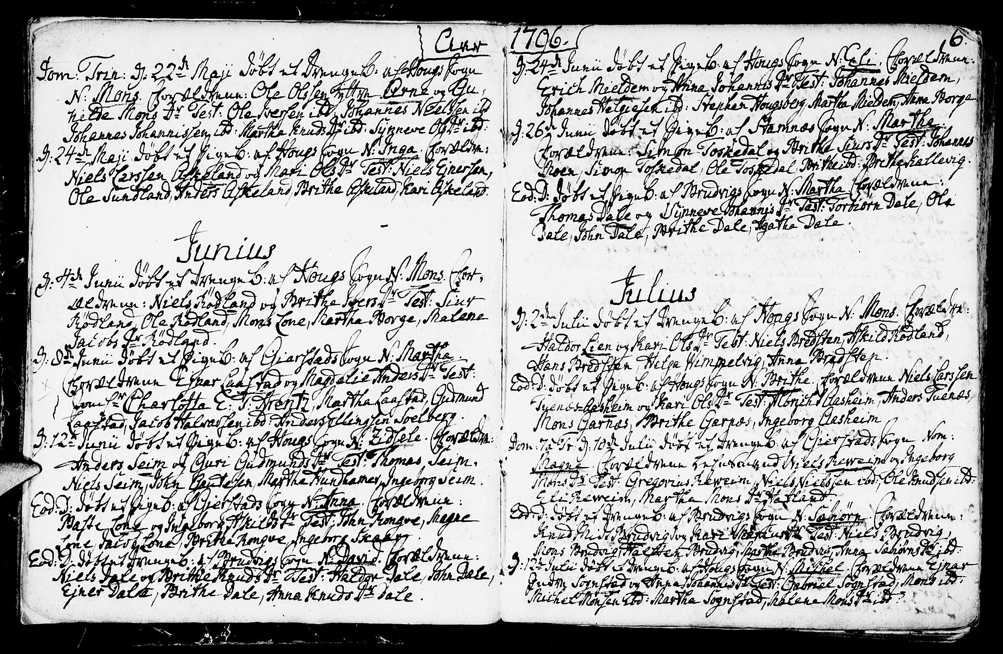 Haus sokneprestembete, SAB/A-75601/H/Haa: Parish register (official) no. A 11, 1796-1816, p. 6