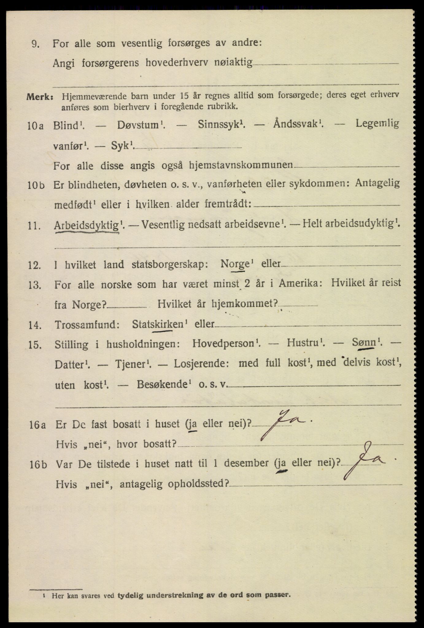 SAH, 1920 census for Gjøvik, 1920, p. 5105