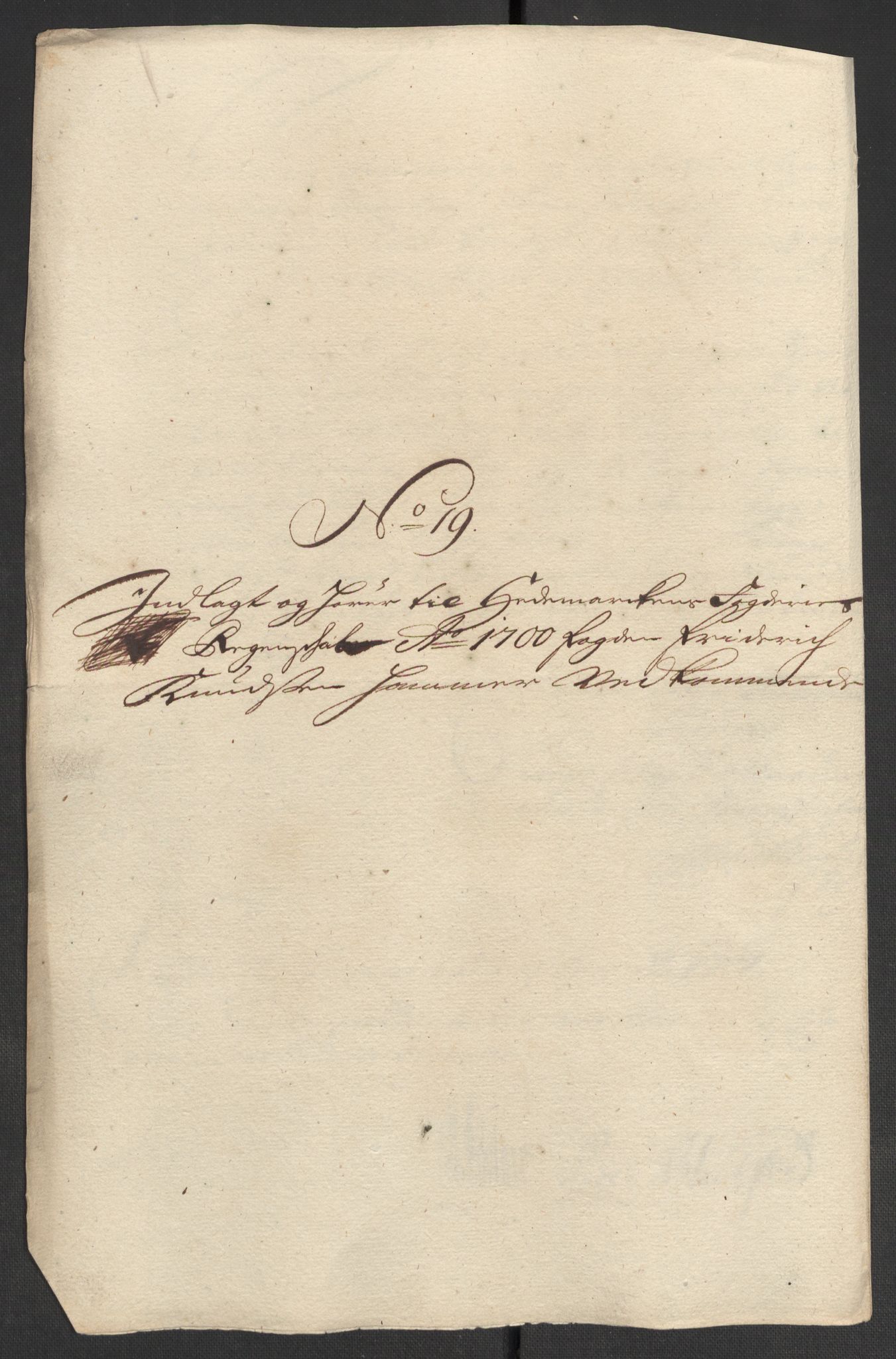 Rentekammeret inntil 1814, Reviderte regnskaper, Fogderegnskap, AV/RA-EA-4092/R16/L1039: Fogderegnskap Hedmark, 1700, p. 195