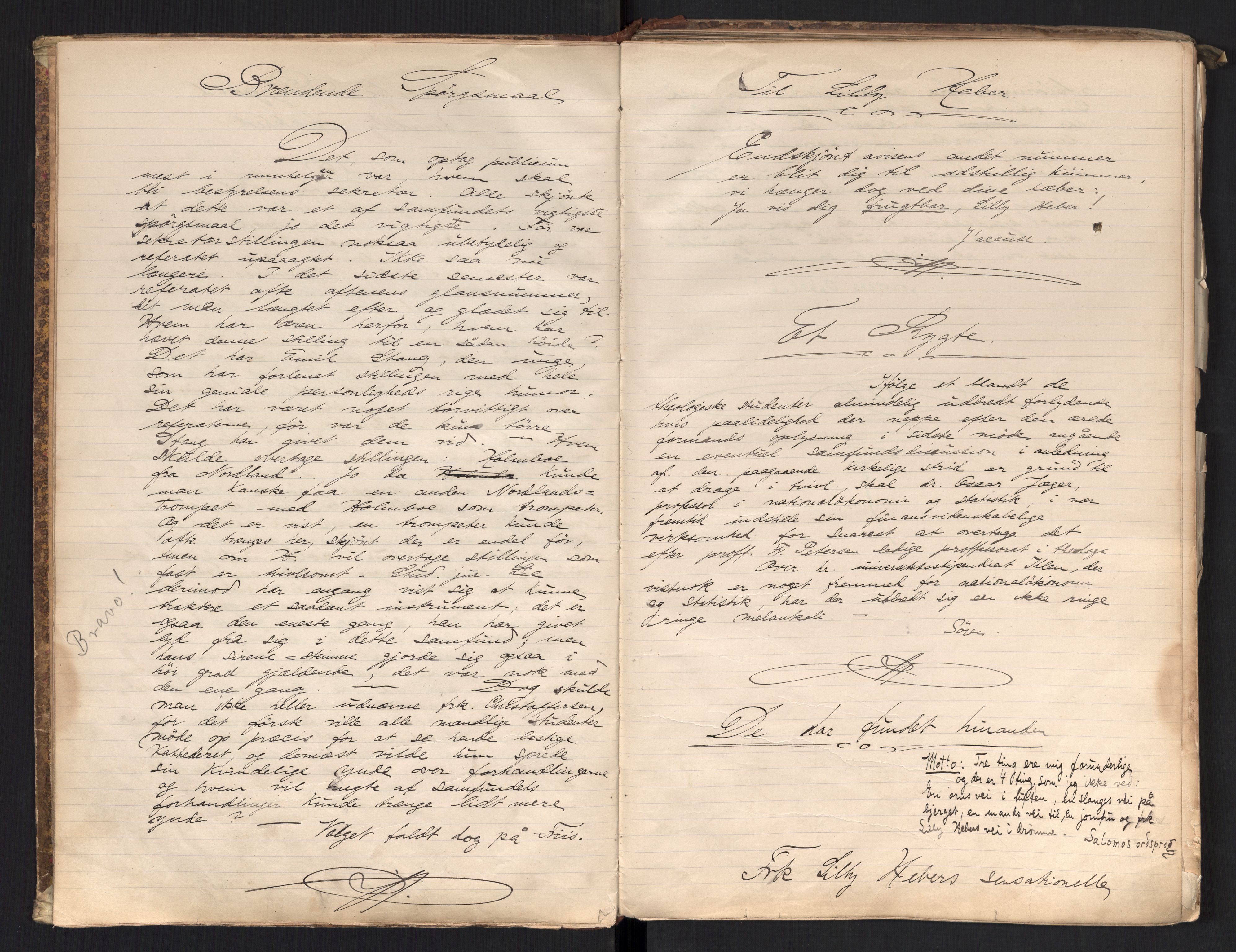 Det Norske Studentersamfund, AV/RA-PA-1322/X/Xa/L0017/0001: -- / Samfundsavisen (stort format), 1902-1904, p. 13