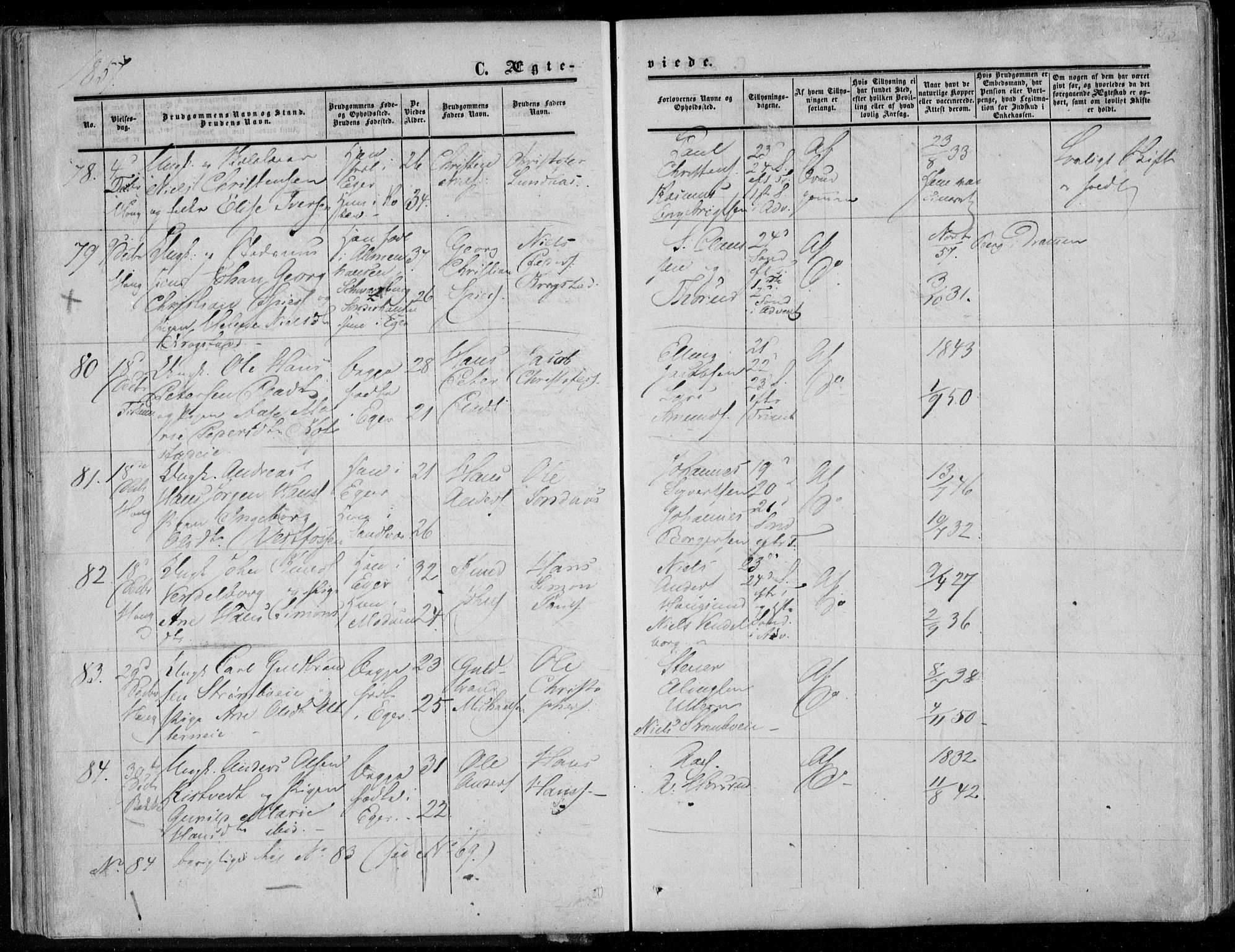 Eiker kirkebøker, SAKO/A-4/F/Fa/L0015b: Parish register (official) no. I 15B, 1854-1860, p. 368