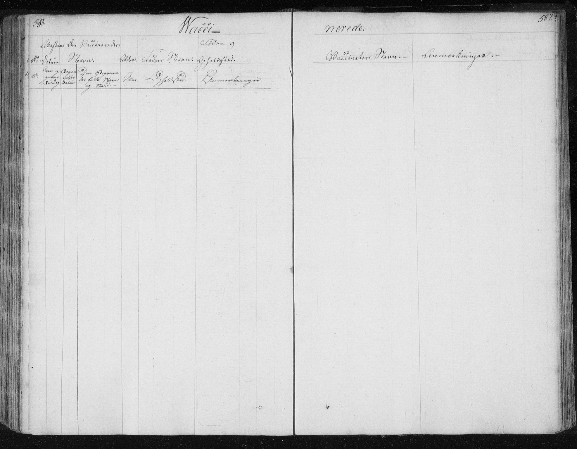 Ministerialprotokoller, klokkerbøker og fødselsregistre - Nord-Trøndelag, AV/SAT-A-1458/730/L0276: Parish register (official) no. 730A05, 1822-1830, p. 538-539