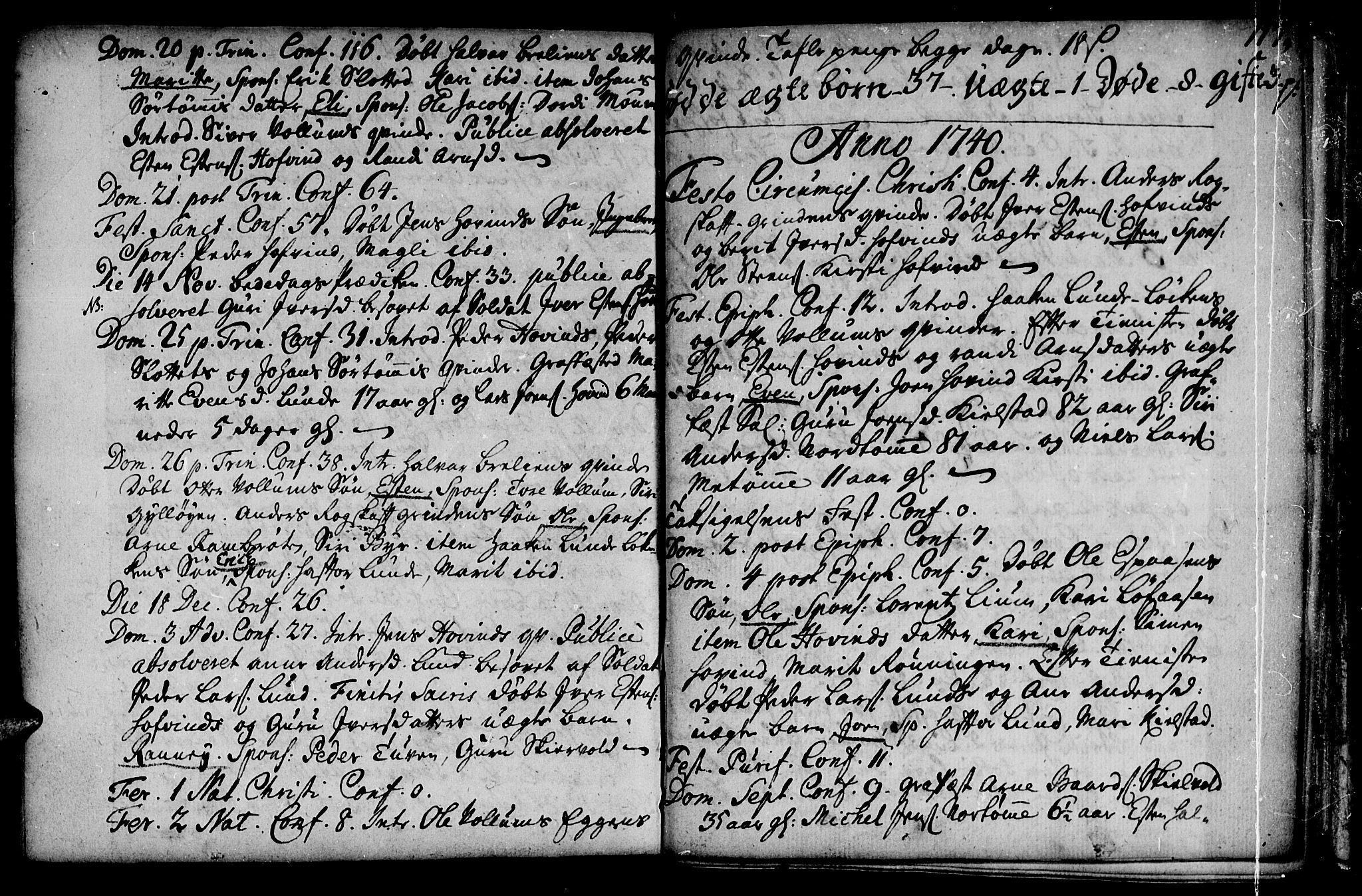 Ministerialprotokoller, klokkerbøker og fødselsregistre - Sør-Trøndelag, SAT/A-1456/692/L1101: Parish register (official) no. 692A01, 1690-1746, p. 117