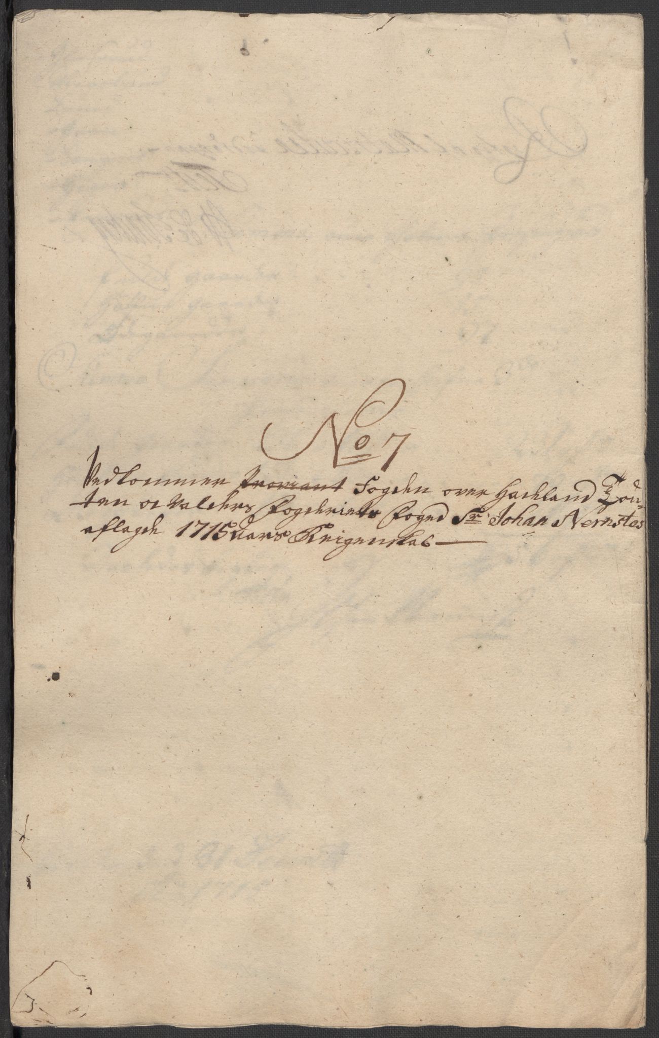 Rentekammeret inntil 1814, Reviderte regnskaper, Fogderegnskap, AV/RA-EA-4092/R18/L1314: Fogderegnskap Hadeland, Toten og Valdres, 1715, p. 320