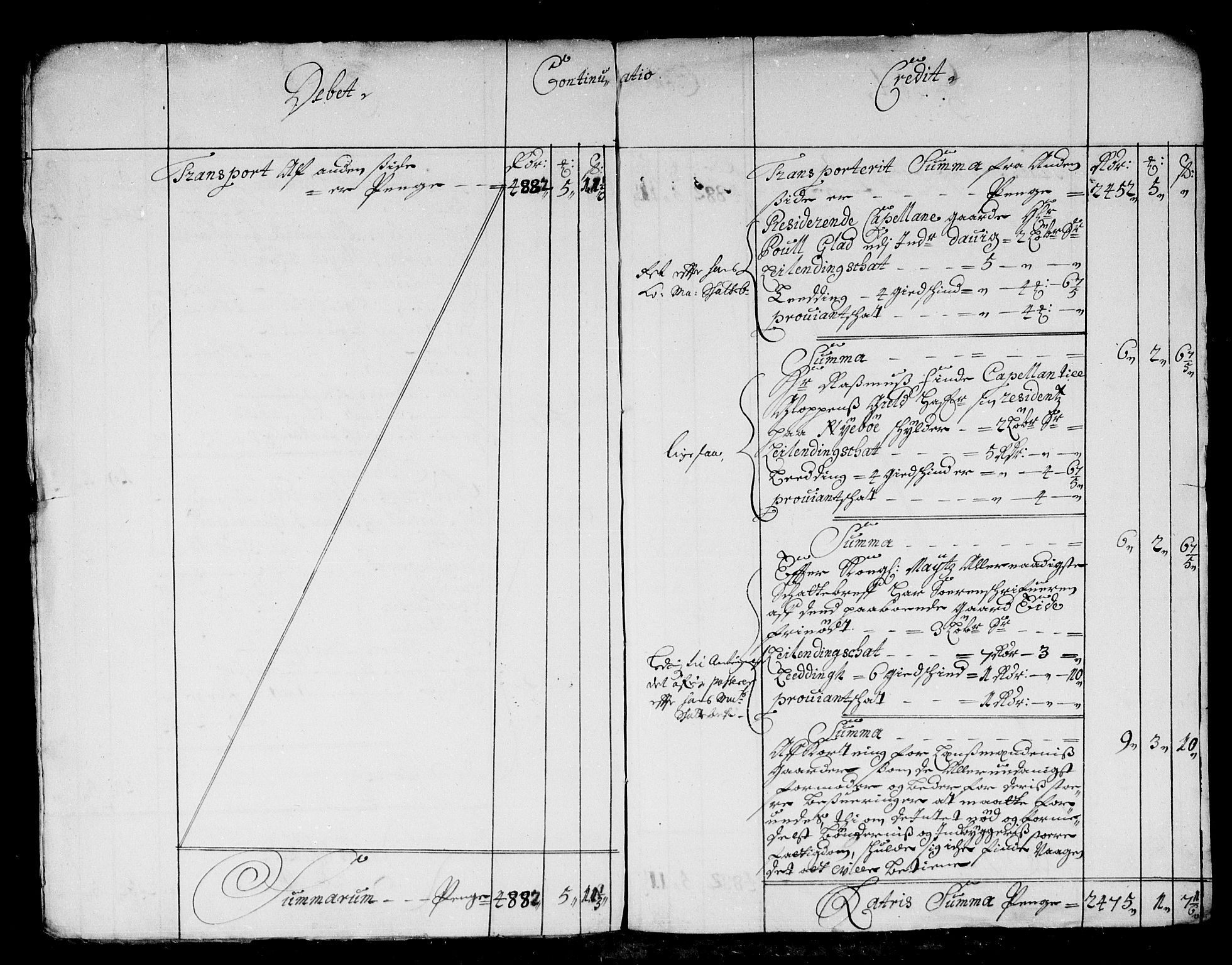 Rentekammeret inntil 1814, Reviderte regnskaper, Stiftamtstueregnskaper, Bergen stiftamt, AV/RA-EA-6043/R/Rc/L0068: Bergen stiftamt, 1683