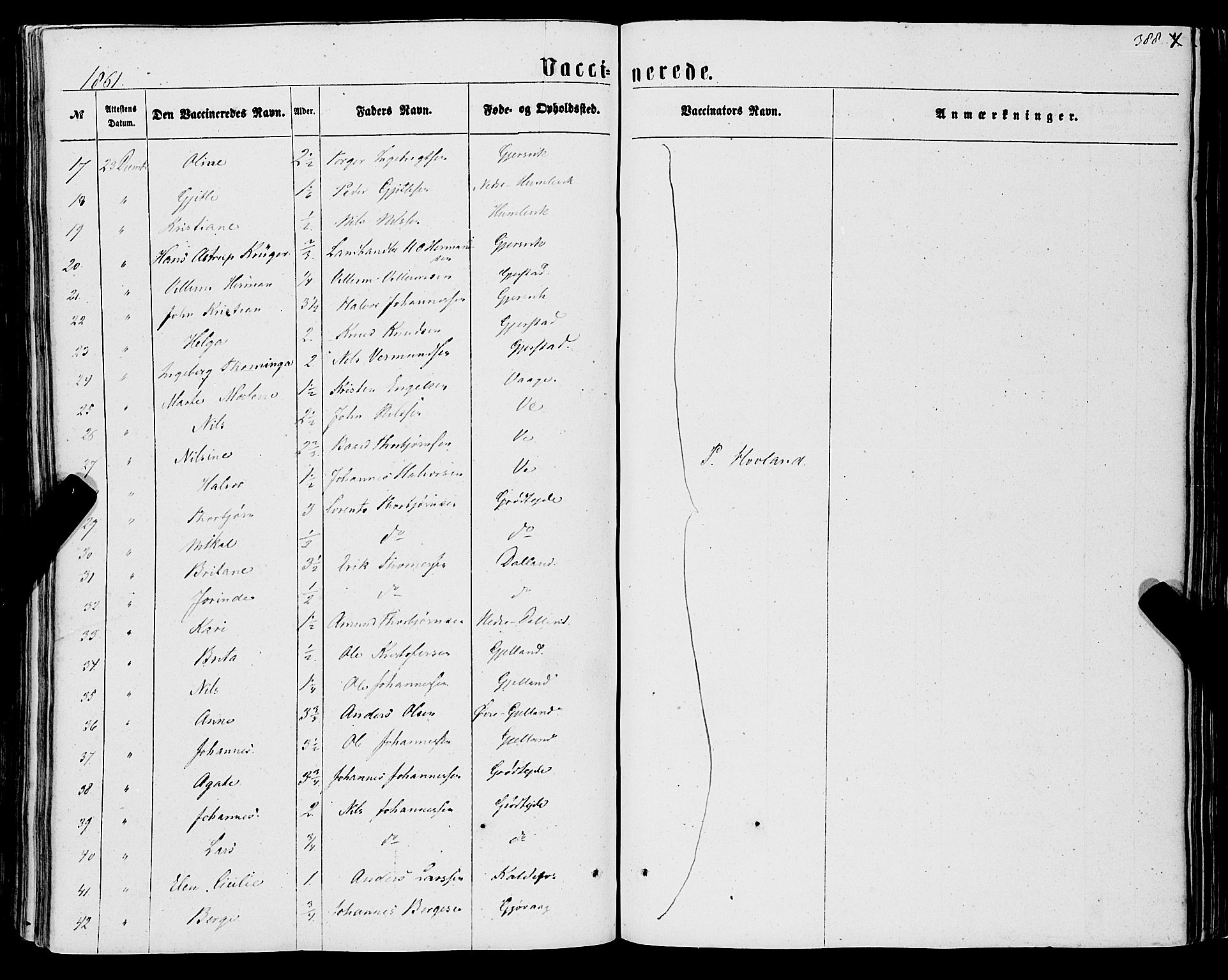 Tysnes sokneprestembete, AV/SAB-A-78601/H/Haa: Parish register (official) no. A 11, 1860-1871, p. 388