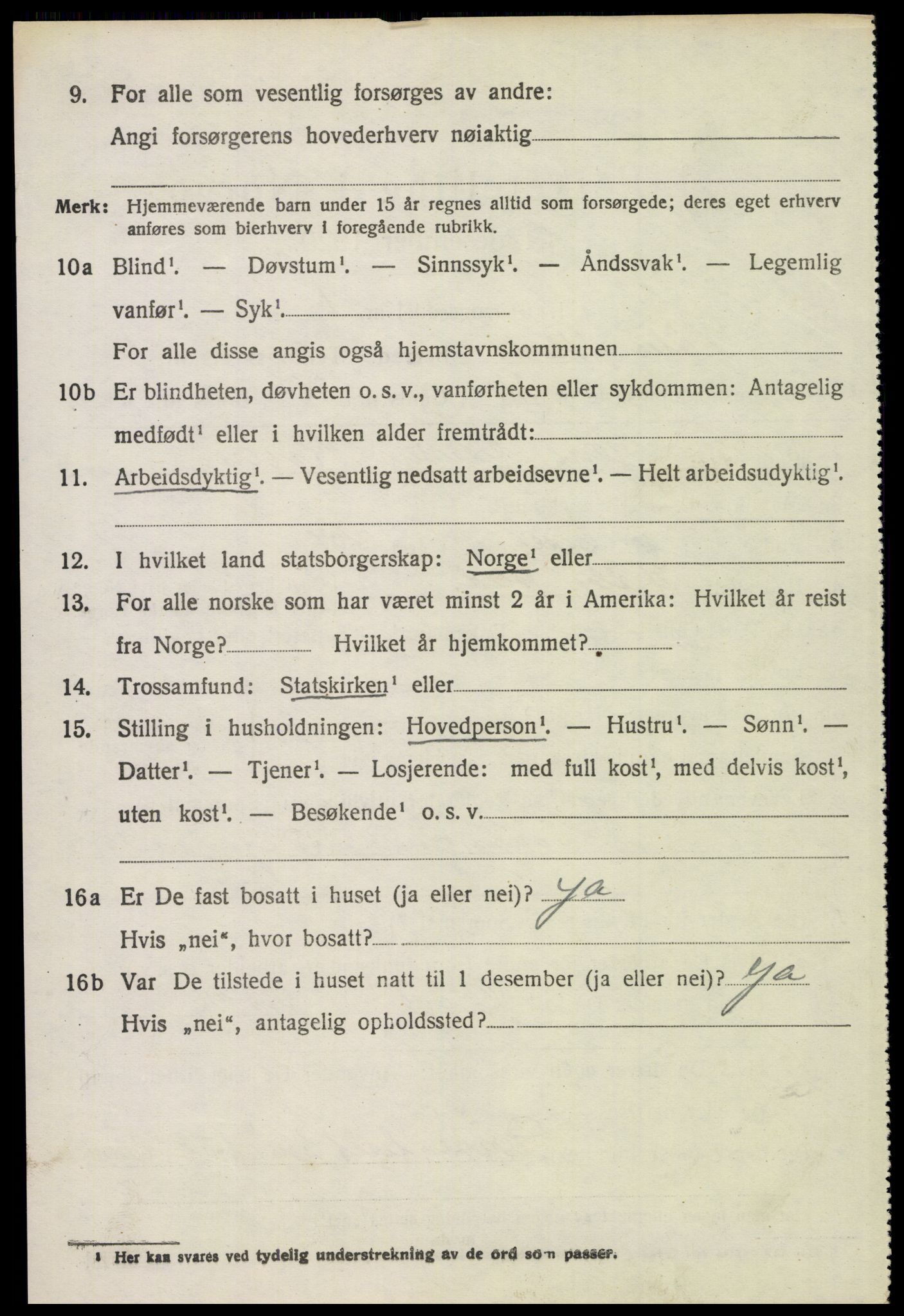 SAH, 1920 census for Våler (Hedmark), 1920, p. 10166