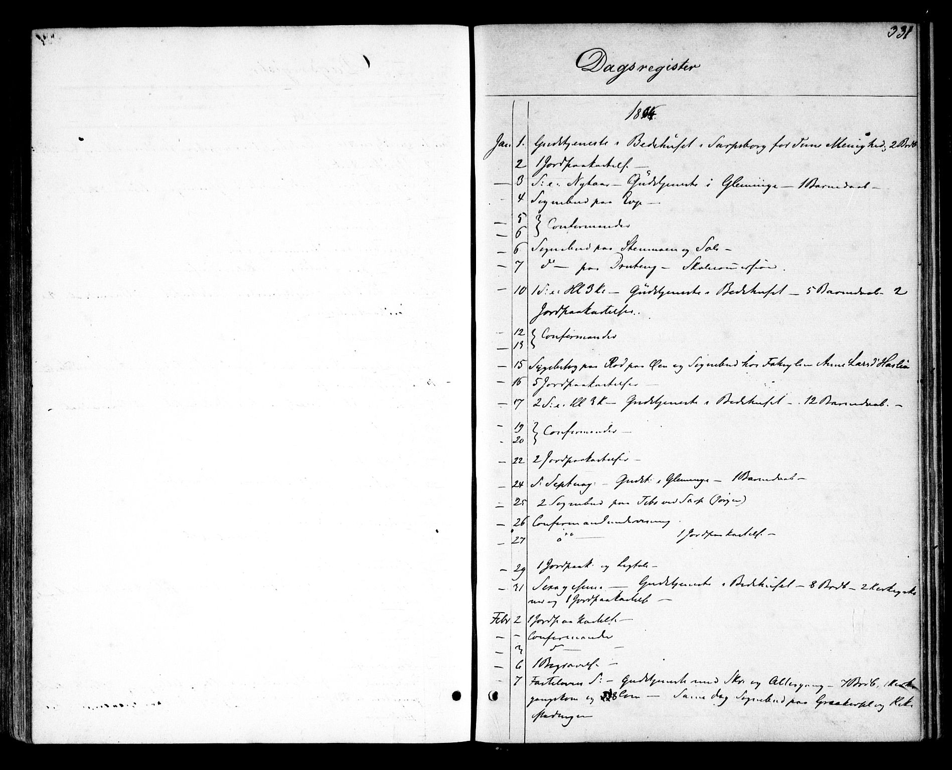 Tune prestekontor Kirkebøker, AV/SAO-A-2007/F/Fa/L0014: Parish register (official) no. 14, 1864-1868, p. 331