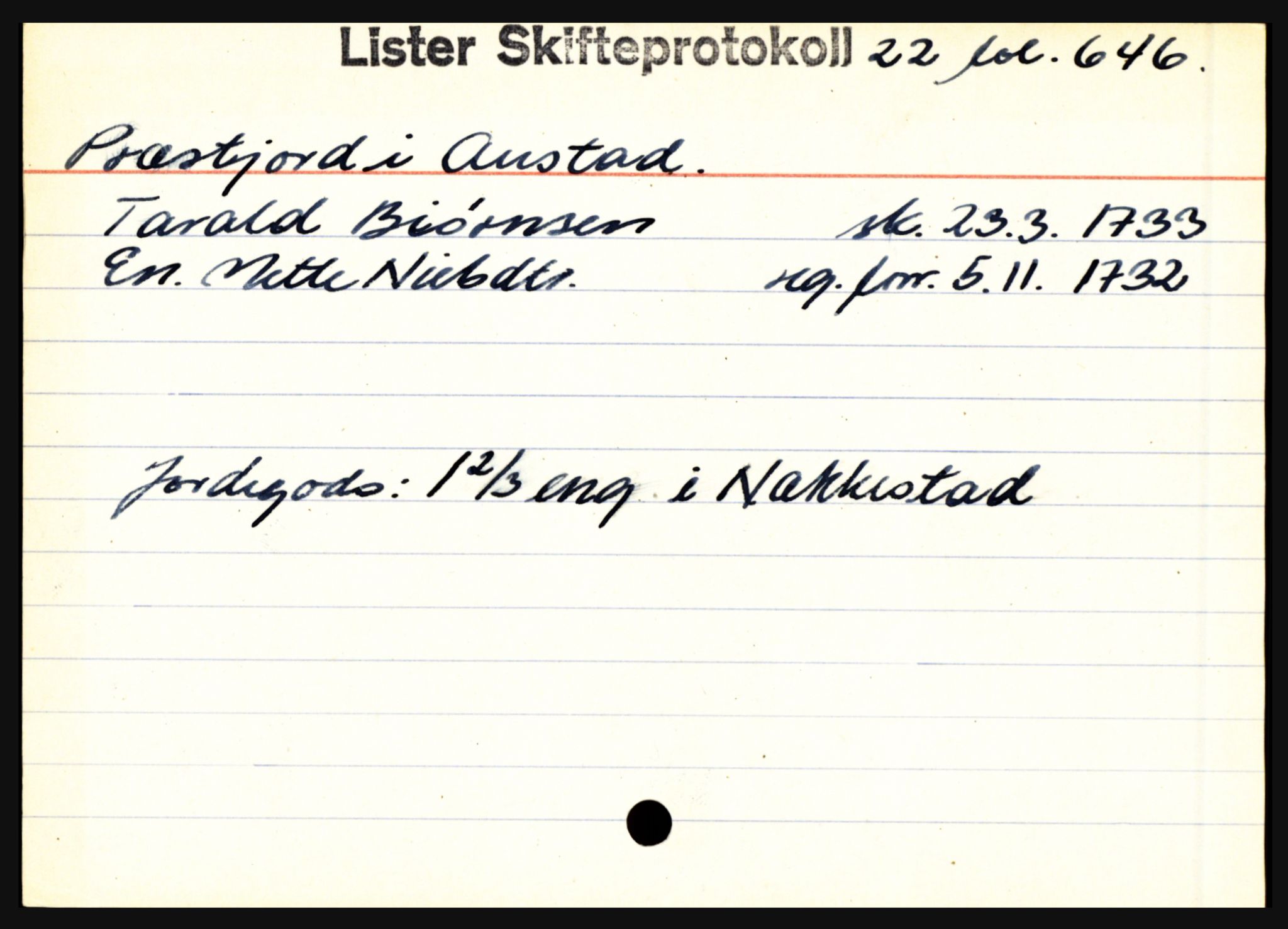 Lister sorenskriveri, AV/SAK-1221-0003/H, p. 28957