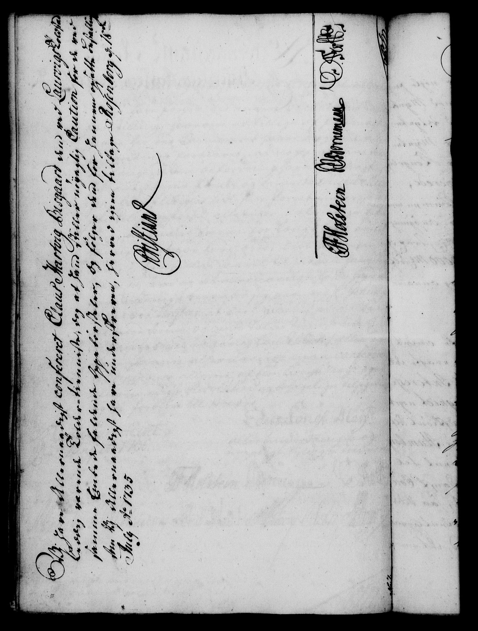 Rentekammeret, Kammerkanselliet, RA/EA-3111/G/Gf/Gfa/L0018: Norsk relasjons- og resolusjonsprotokoll (merket RK 52.18), 1735, p. 388
