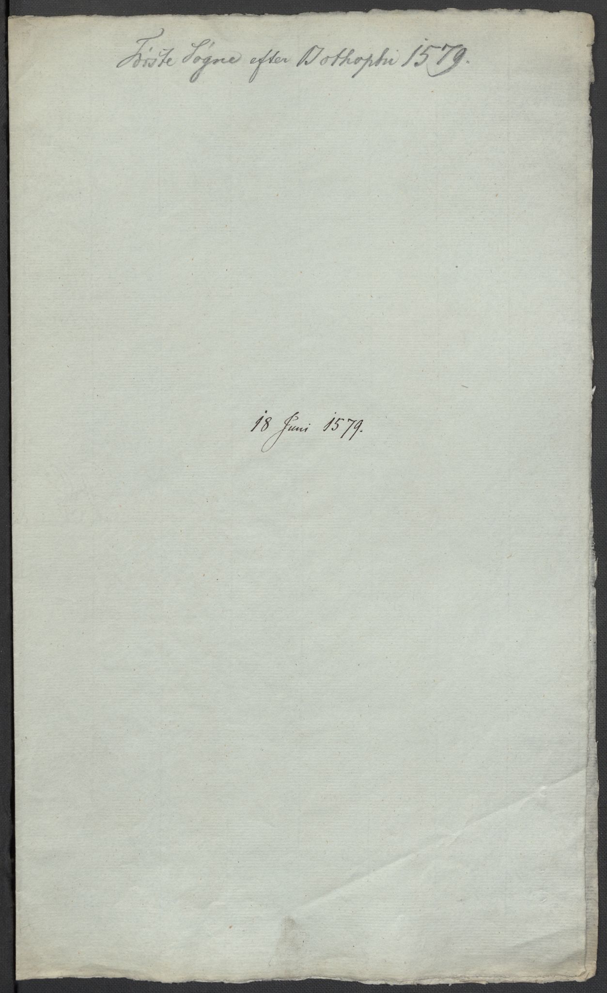 Riksarkivets diplomsamling, AV/RA-EA-5965/F02/L0081: Dokumenter, 1579, p. 26