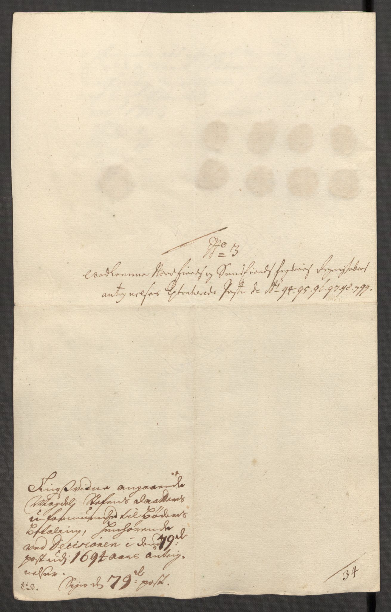 Rentekammeret inntil 1814, Reviderte regnskaper, Fogderegnskap, AV/RA-EA-4092/R53/L3424: Fogderegnskap Sunn- og Nordfjord, 1699, p. 560