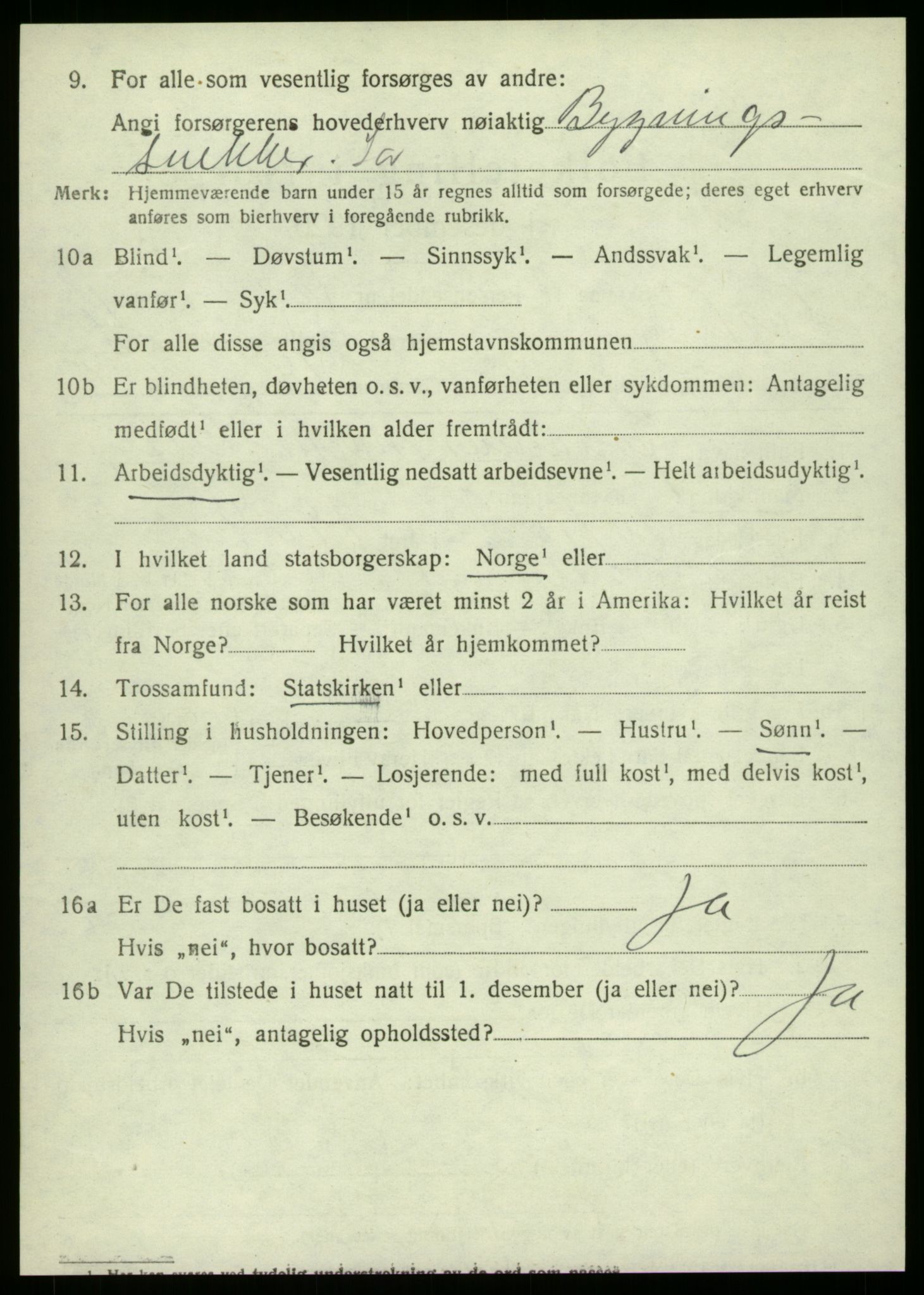 SAB, 1920 census for Askøy, 1920, p. 8161