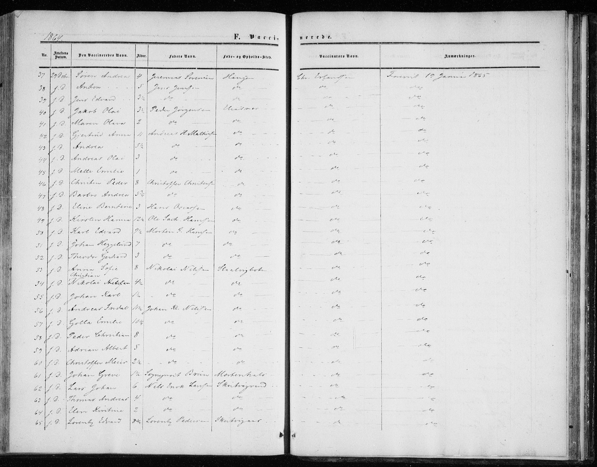 Balsfjord sokneprestembete, SATØ/S-1303/G/Ga/L0001kirke: Parish register (official) no. 1, 1858-1870