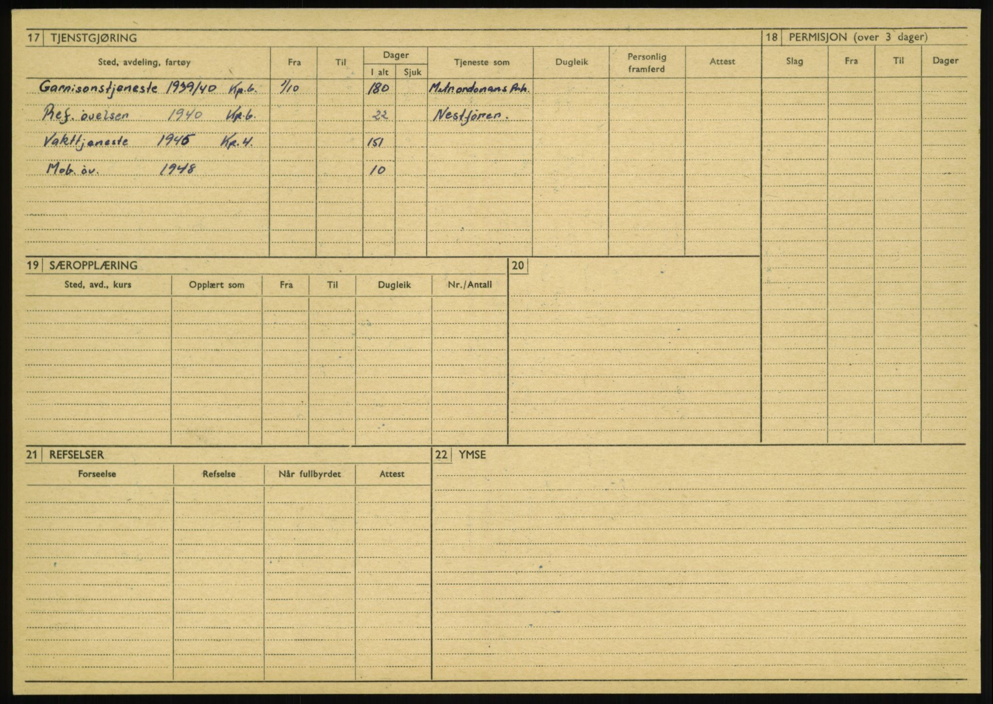 Forsvaret, Troms infanteriregiment nr. 16, AV/RA-RAFA-3146/P/Pa/L0023: Rulleblad for regimentets menige mannskaper, årsklasse 1939, 1939, p. 1350