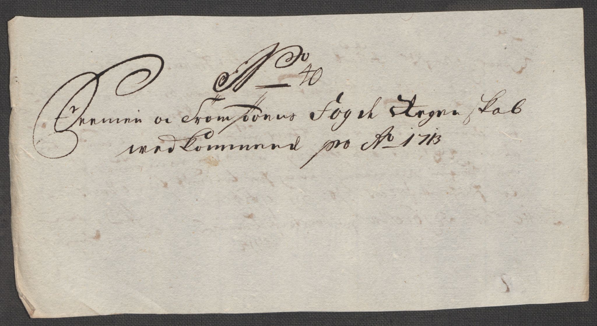 Rentekammeret inntil 1814, Reviderte regnskaper, Fogderegnskap, AV/RA-EA-4092/R68/L4759: Fogderegnskap Senja og Troms, 1713, p. 207