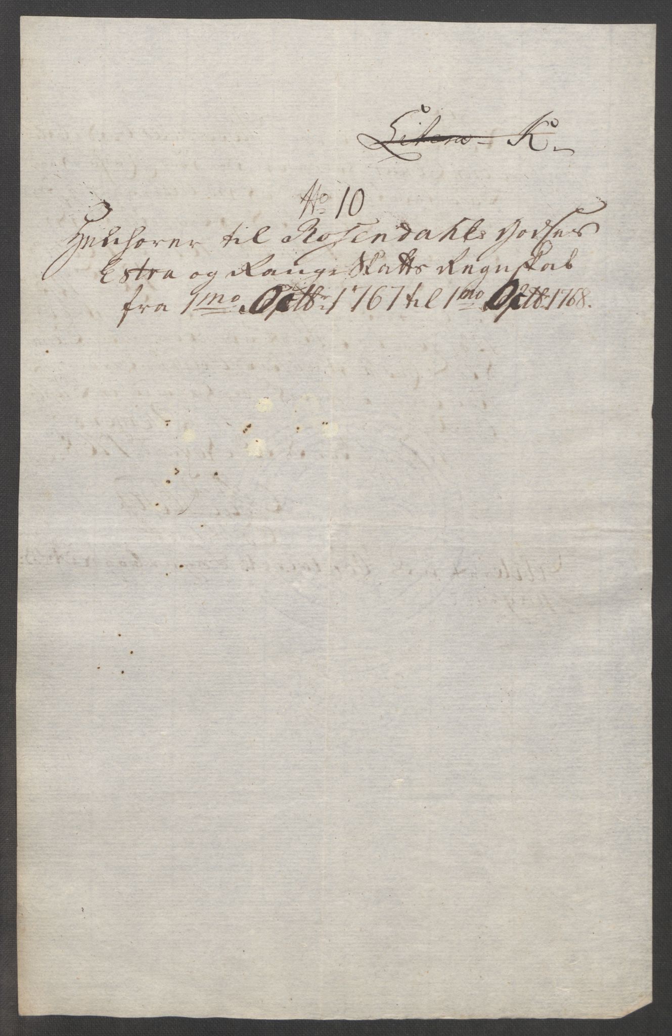 Rentekammeret inntil 1814, Reviderte regnskaper, Fogderegnskap, AV/RA-EA-4092/R49/L3157: Ekstraskatten Rosendal Baroni, 1762-1772, p. 238