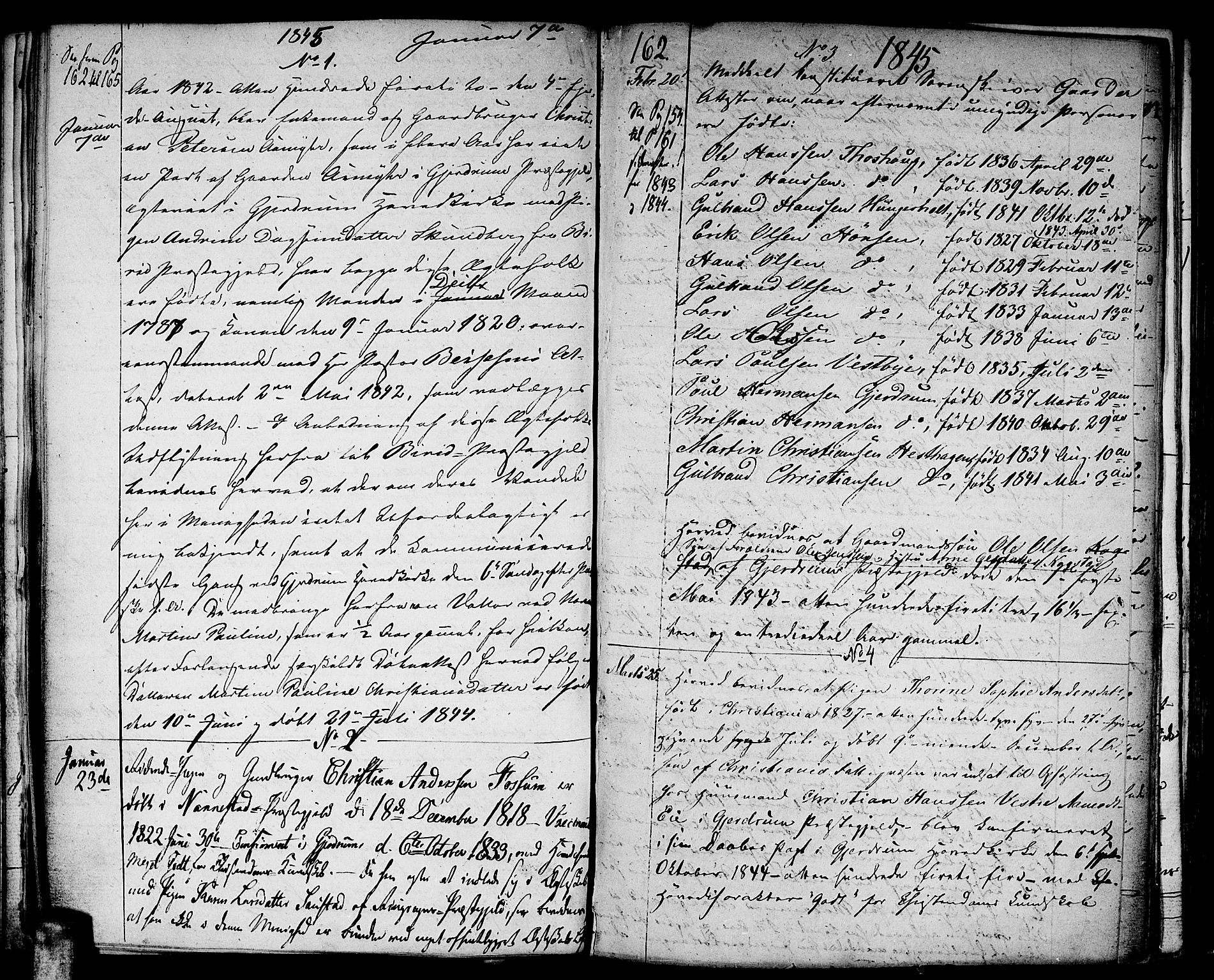 Gjerdrum prestekontor Kirkebøker, SAO/A-10412b/F/Fa/L0003: Parish register (official) no. I 3, 1798-1815, p. 162