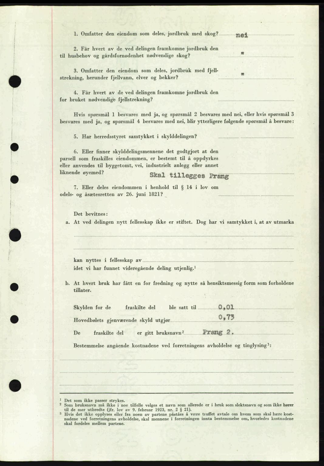 Idd og Marker sorenskriveri, AV/SAO-A-10283/G/Gb/Gbb/L0008: Mortgage book no. A8, 1946-1946, Diary no: : 1485/1946