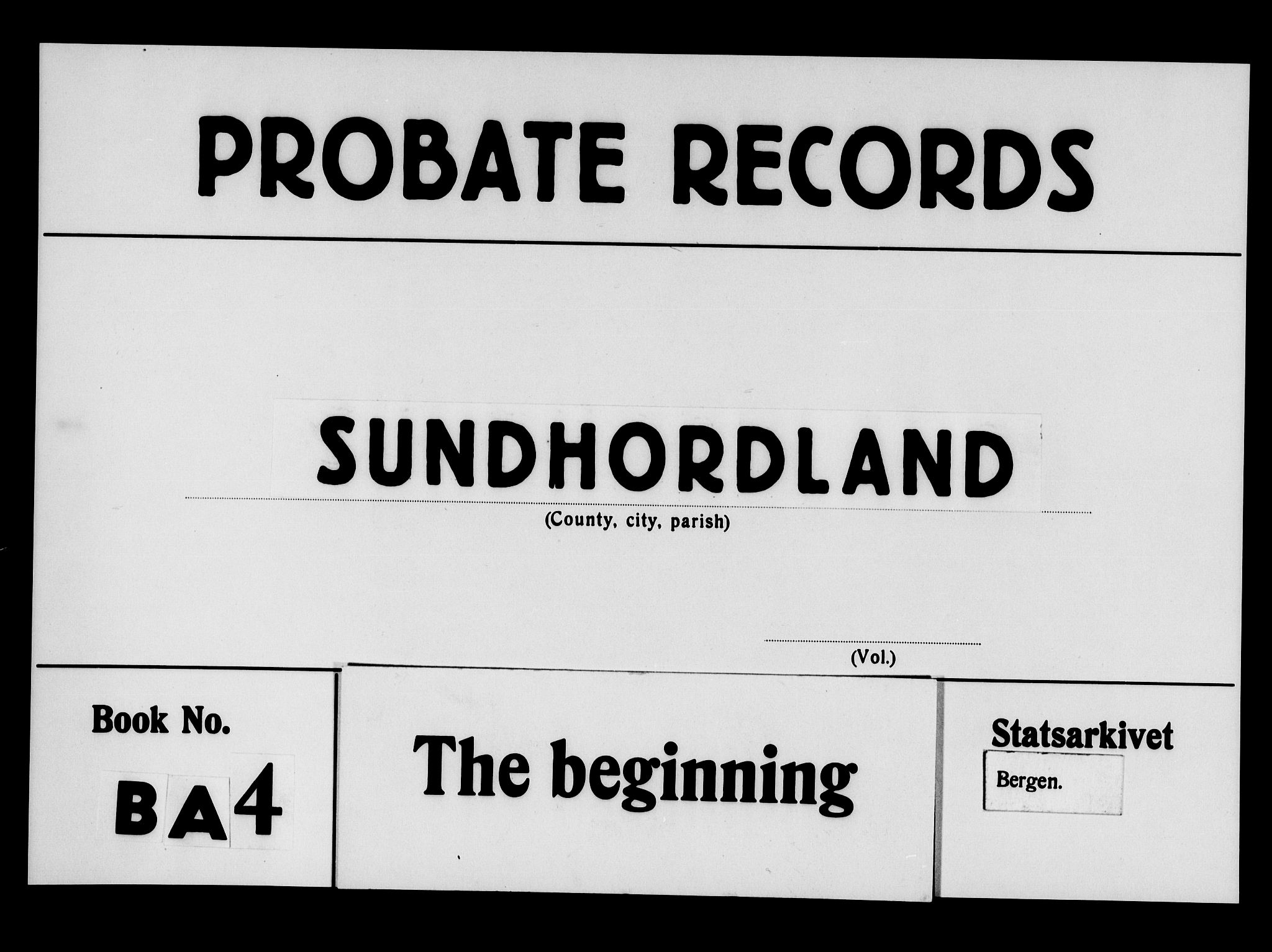 Sunnhordland sorenskrivar, SAB/A-2401/1/H/Ha/Hab/L0004: Skifteprotokollar. Opdal, Os, Strandvik og Strandebarm. Register i protokoll, 1844-1862