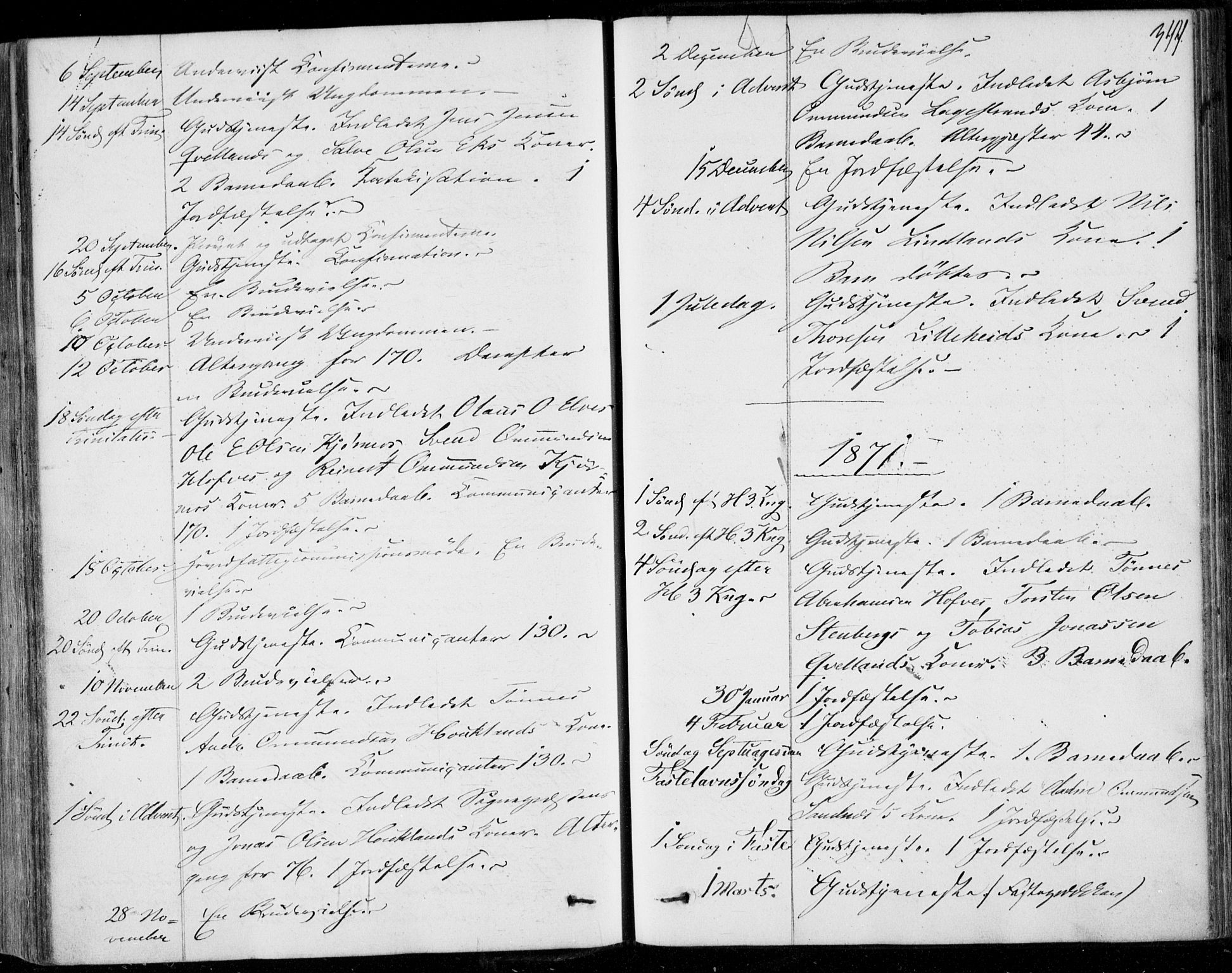 Lund sokneprestkontor, AV/SAST-A-101809/S06/L0009: Parish register (official) no. A 8, 1853-1877, p. 344