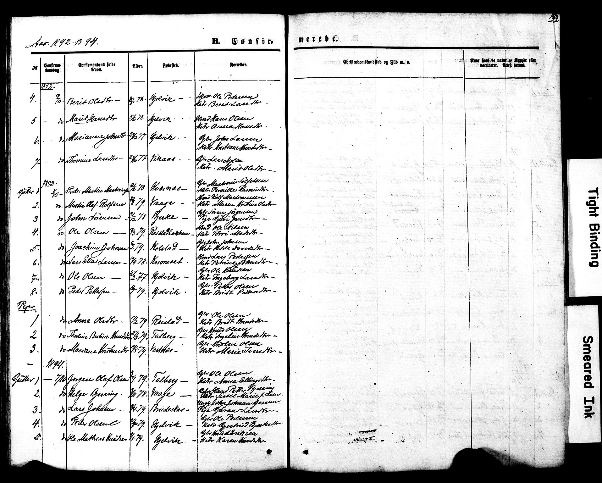 Ministerialprotokoller, klokkerbøker og fødselsregistre - Møre og Romsdal, SAT/A-1454/550/L0618: Parish register (copy) no. 550C01, 1870-1927, p. 158