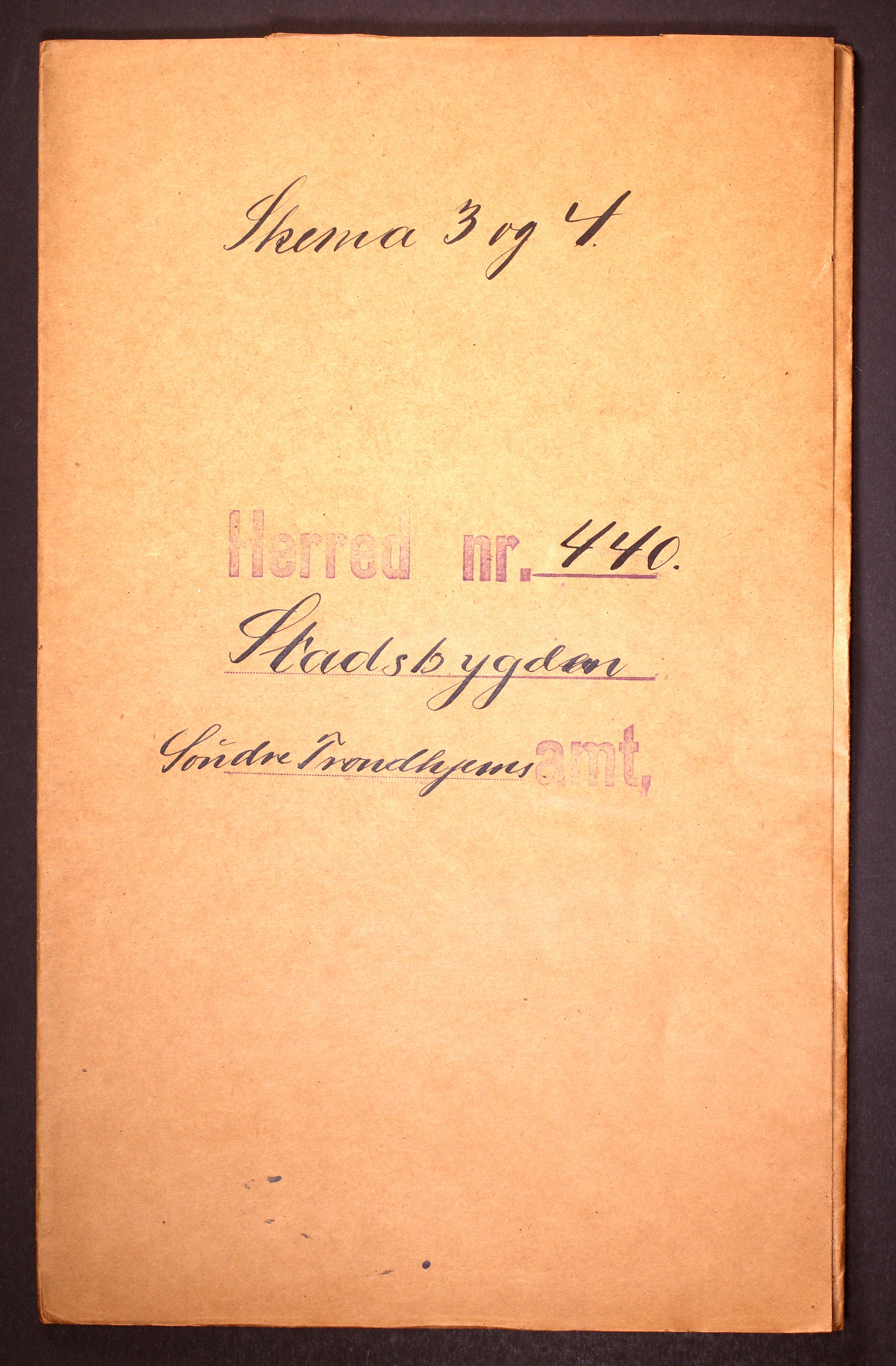 RA, 1910 census for Stadsbygd, 1910, p. 1