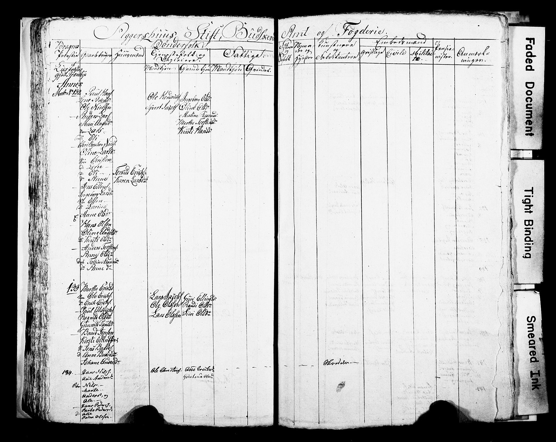 SAKO, 1815 Census for Lier parish, 1815, p. 48